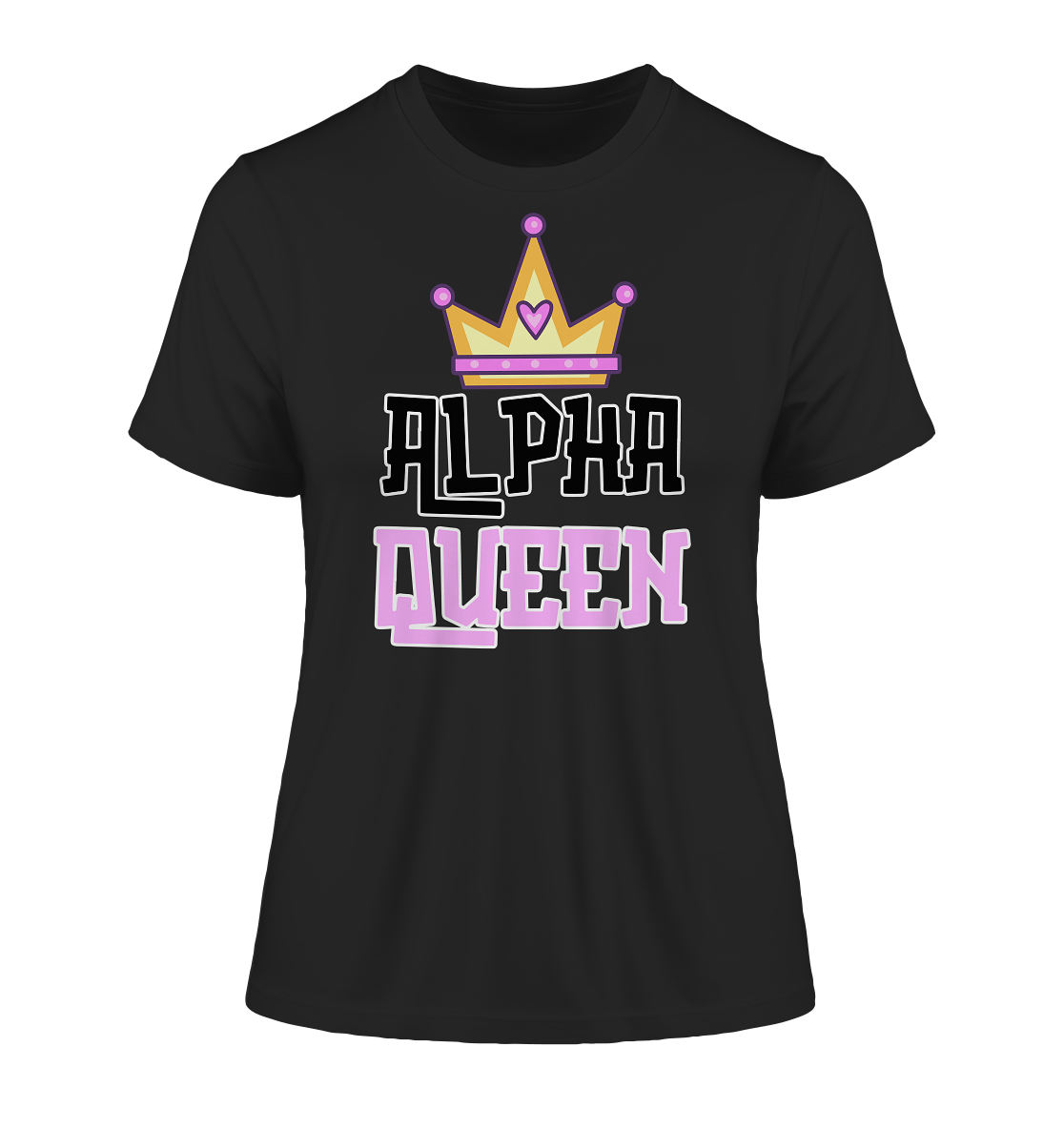 Alpha Queen - Fitted Ladies Organic Shirt