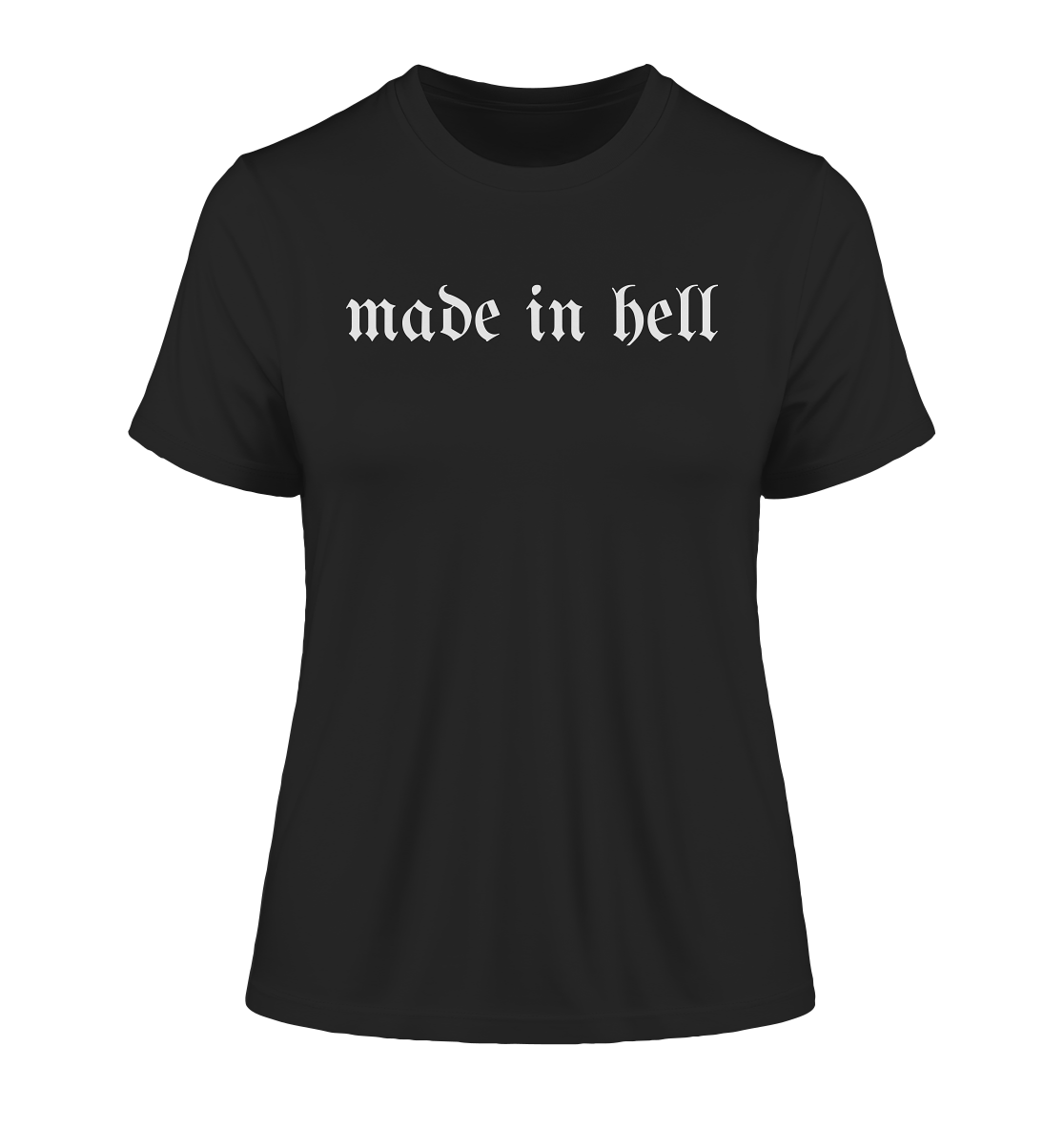 made in hell - Fitted Ladies Organic Shirt