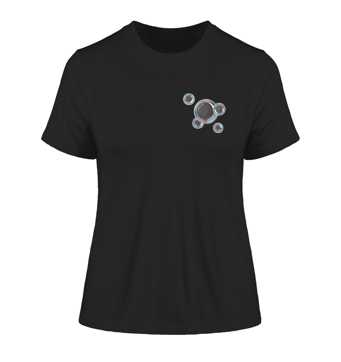 Trans Seifenblasen - Fitted Ladies Organic Shirt