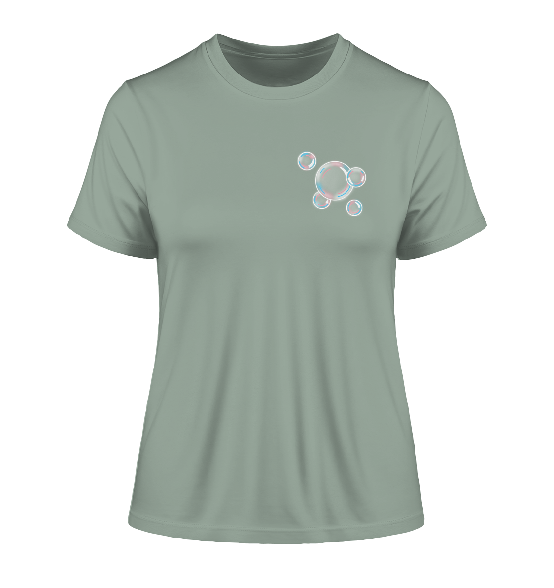Trans Seifenblasen - Fitted Ladies Organic Shirt