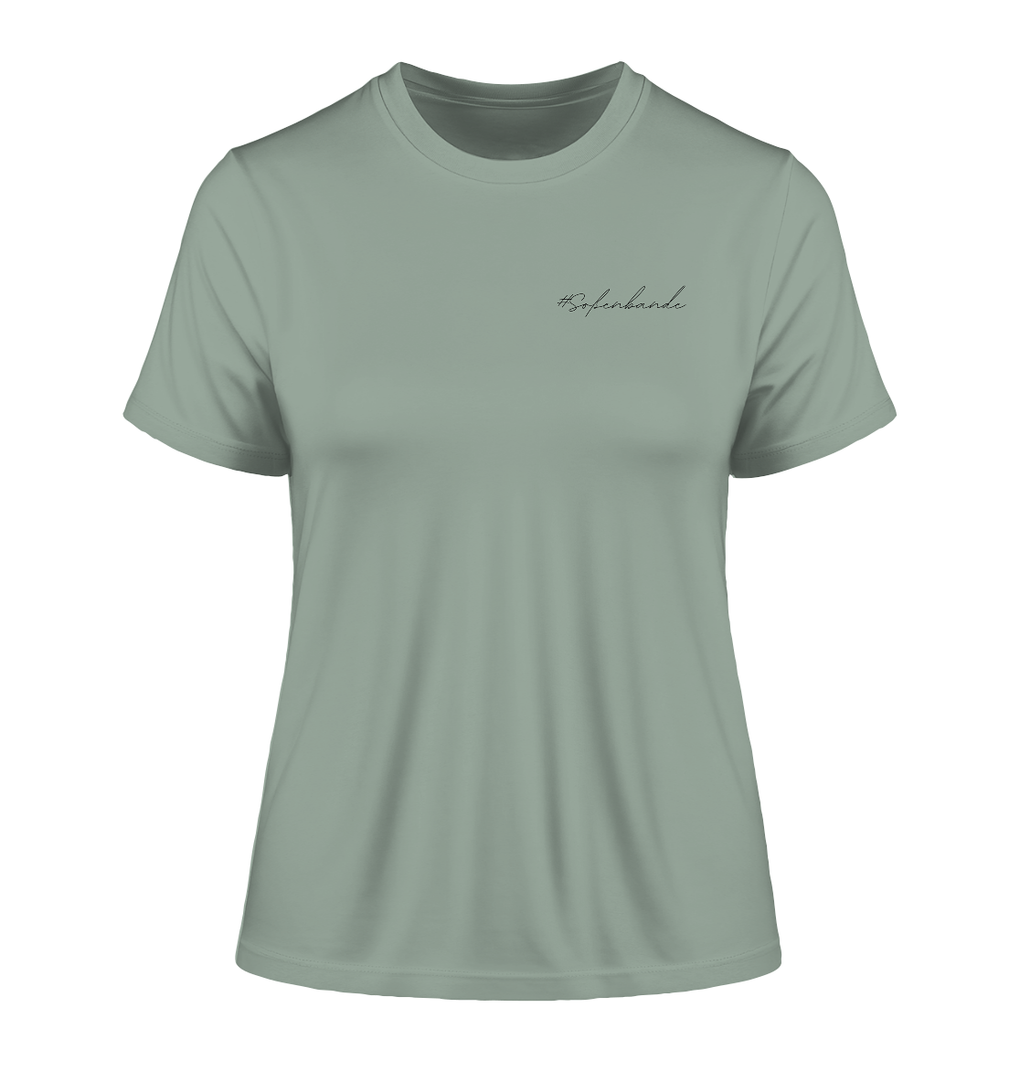 #Soßenbande (schwarze Schrift) - Fitted Ladies Organic Shirt