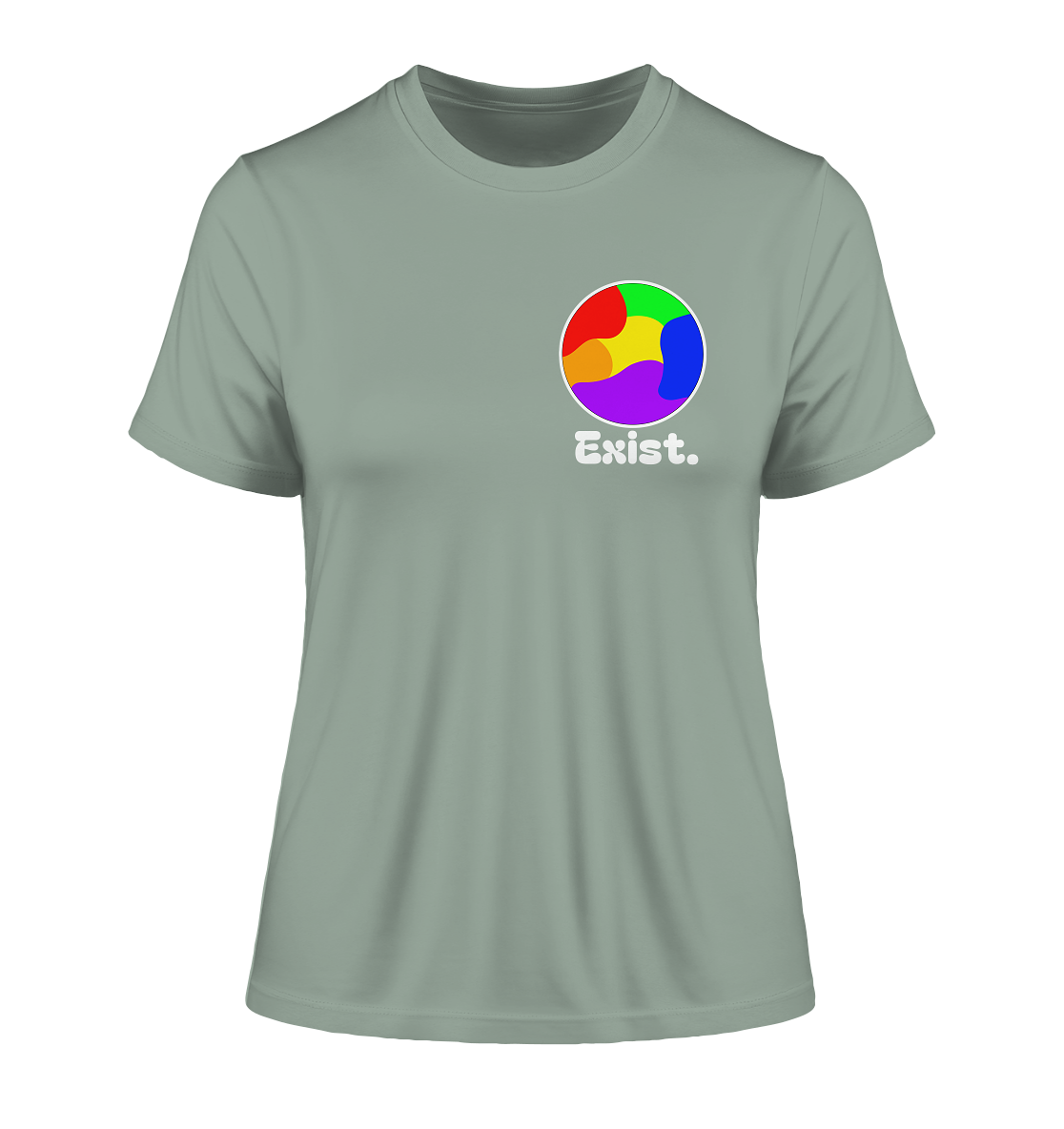 Exist "Pride Edition" - Fitted Ladies Organic Shirt