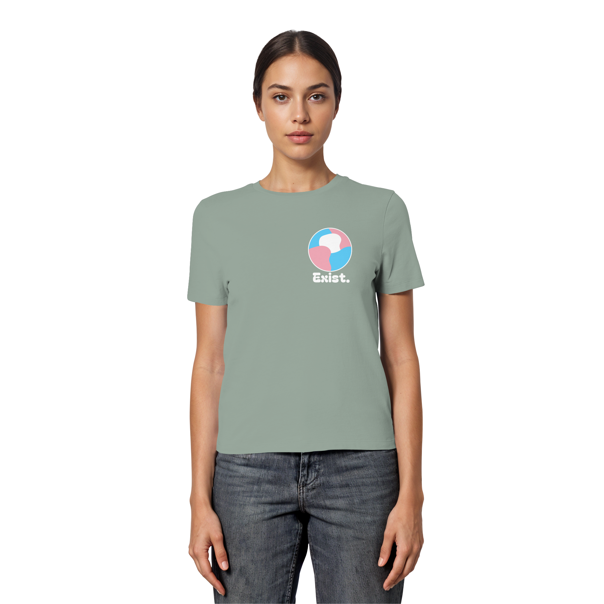 Exist "Trans Edition" - Fitted Ladies Organic Shirt