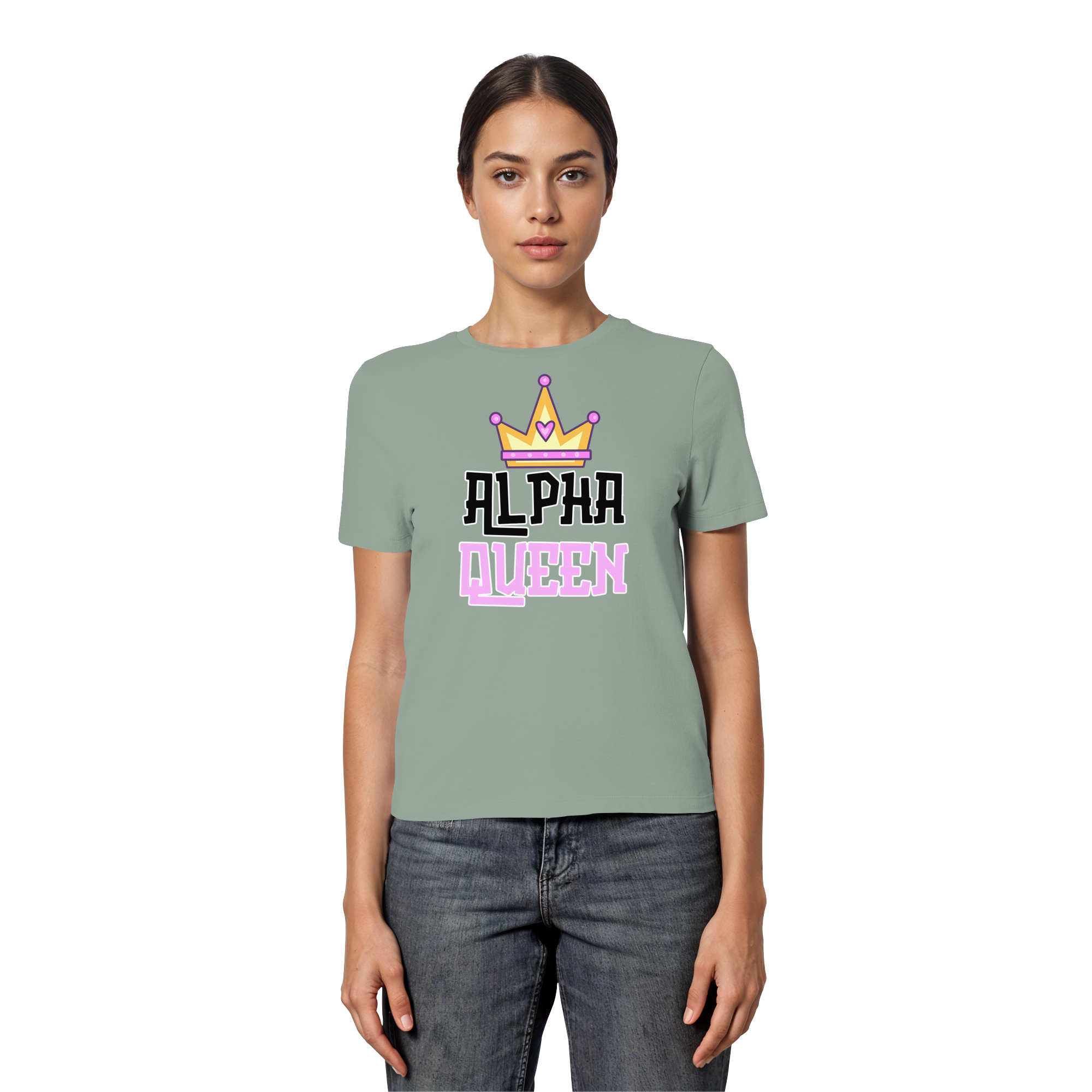 Alpha Queen - Fitted Ladies Organic Shirt