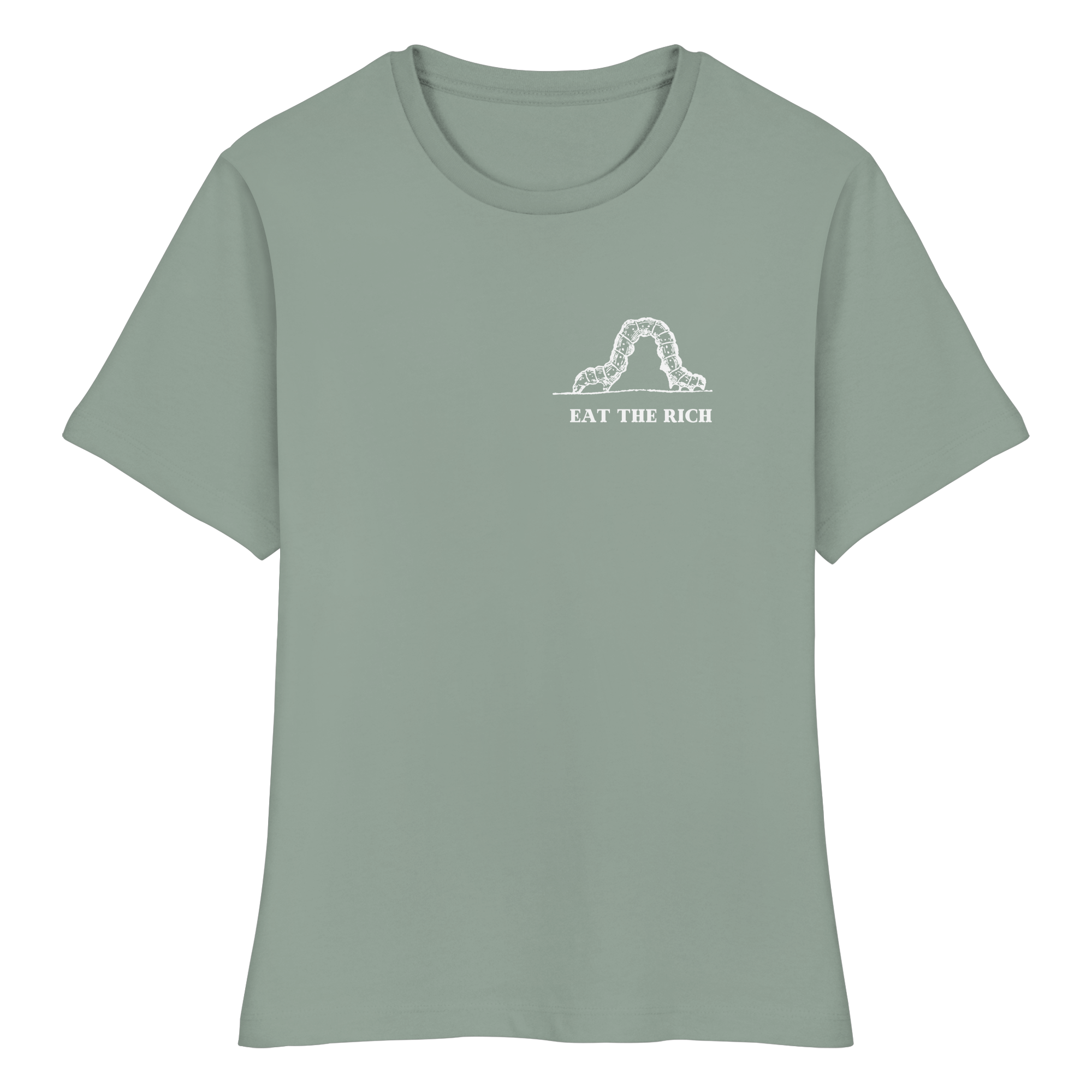 Eat the Rich "Hunger for Justice Edition" - Fitted Ladies Organic Shirt