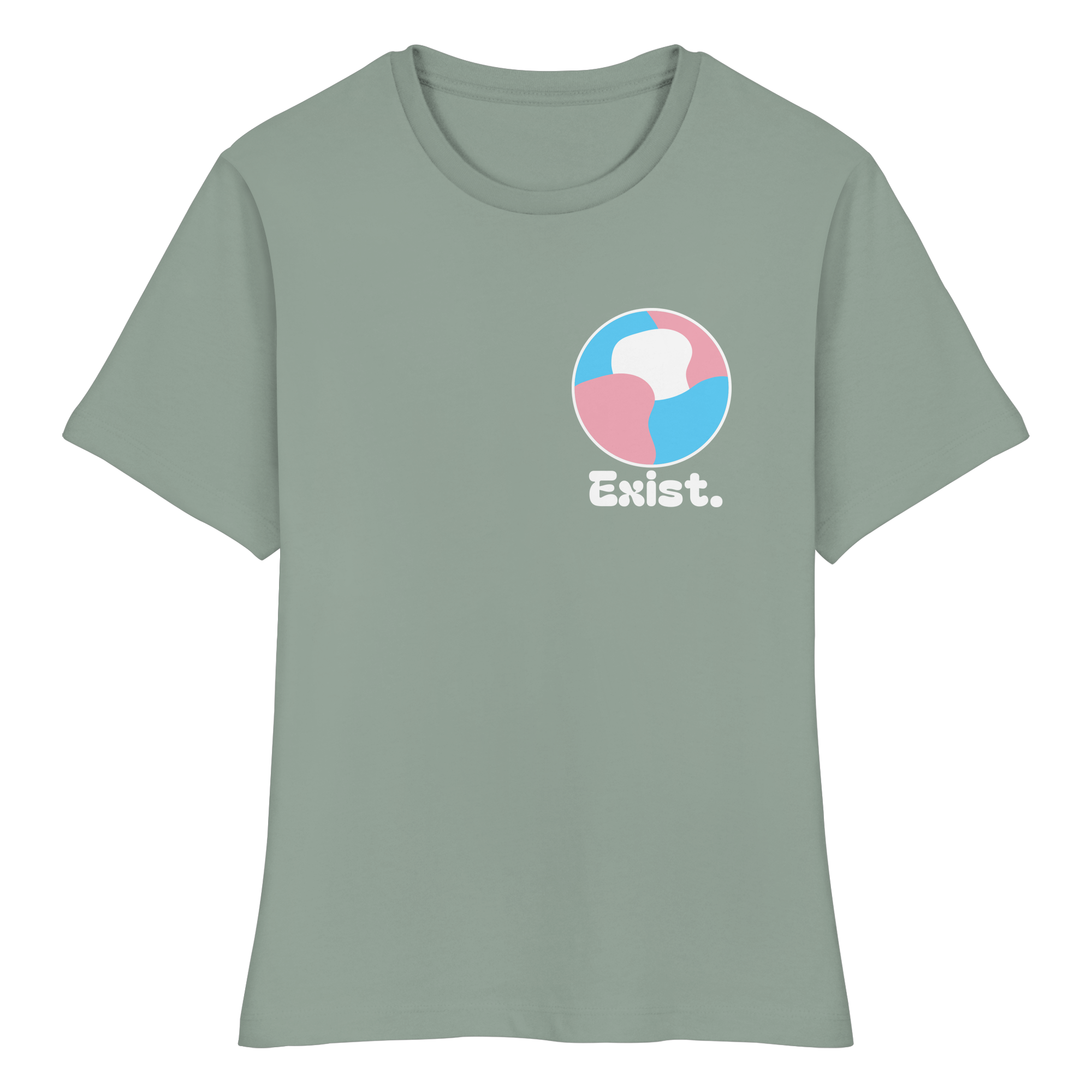 Exist "Trans Edition" - Fitted Ladies Organic Shirt