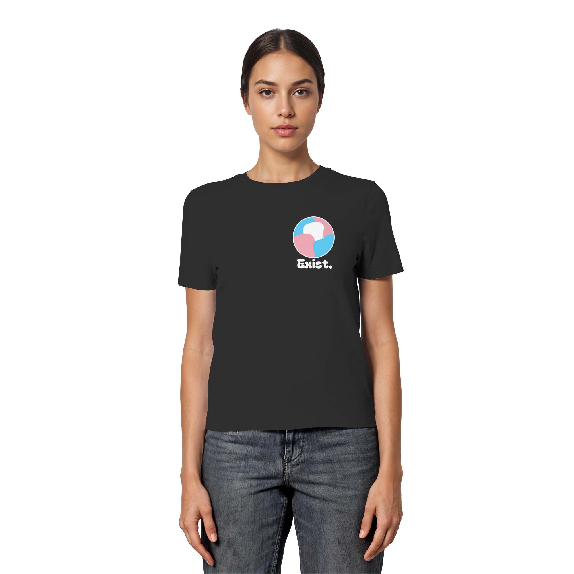 Exist "Trans Edition" - Fitted Ladies Organic Shirt