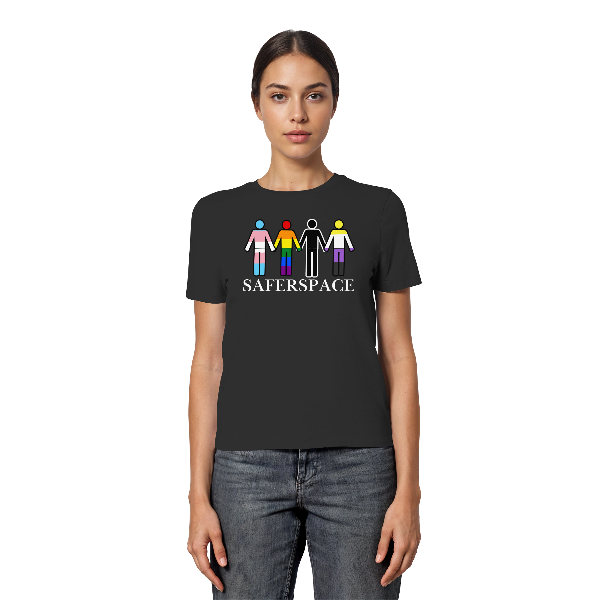 SAFERSPACE - Fitted Ladies Organic Shirt