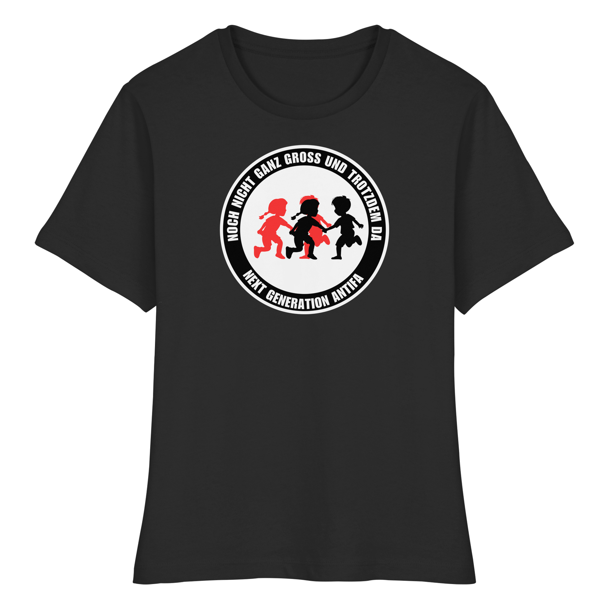 Noch nicht ganz gross und trotzdem da: Next Generation Antifa - Fitted Ladies Organic Shirt
