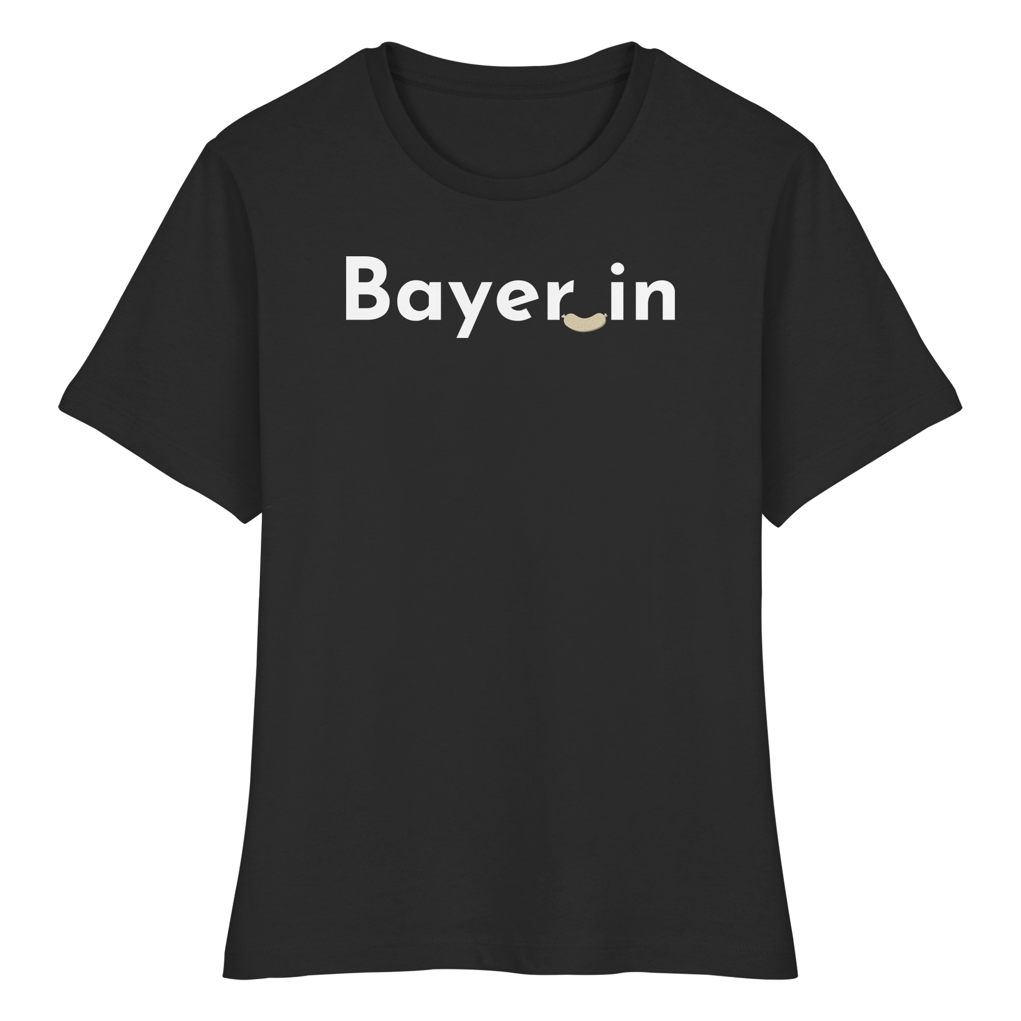Bayer_in "Weißwurst Edition" - Fitted Ladies Organic Shirt