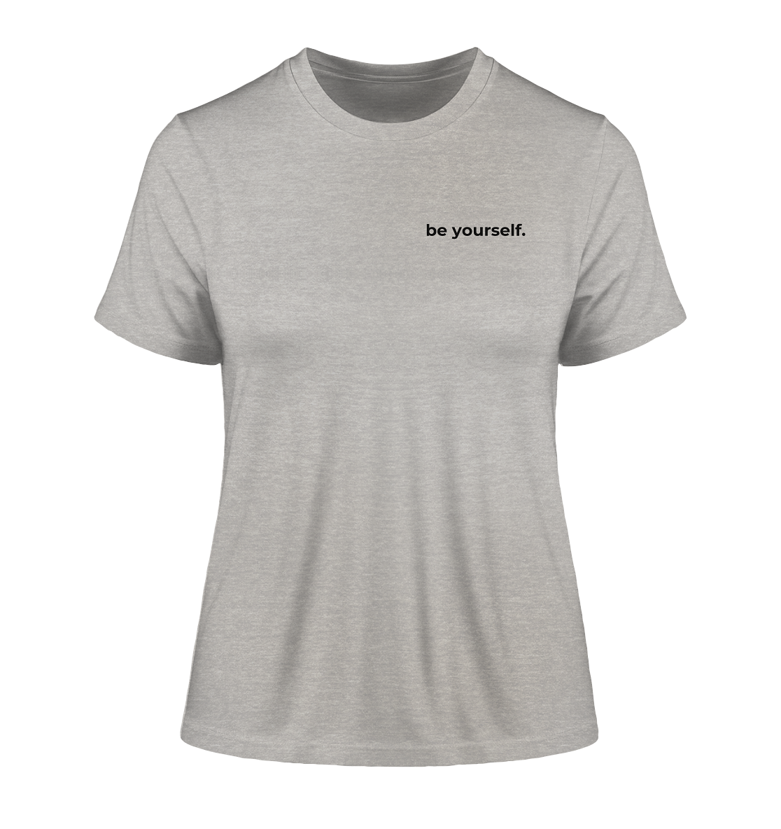 Trans Umbrella Backprint - Fitted Ladies Organic Shirt
