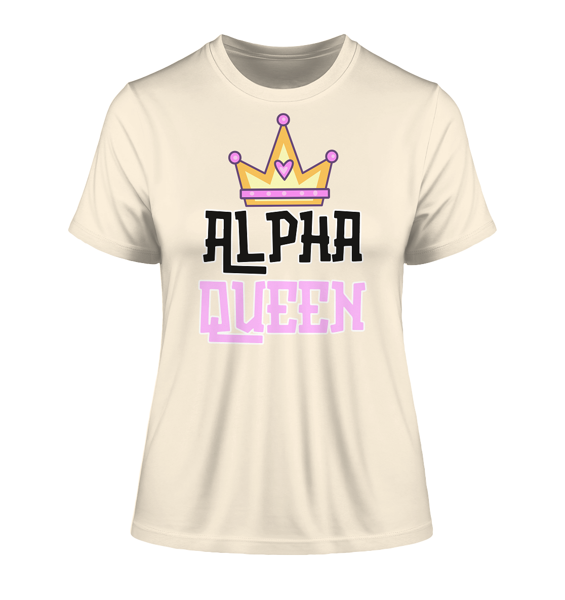 Alpha Queen - Fitted Ladies Organic Shirt
