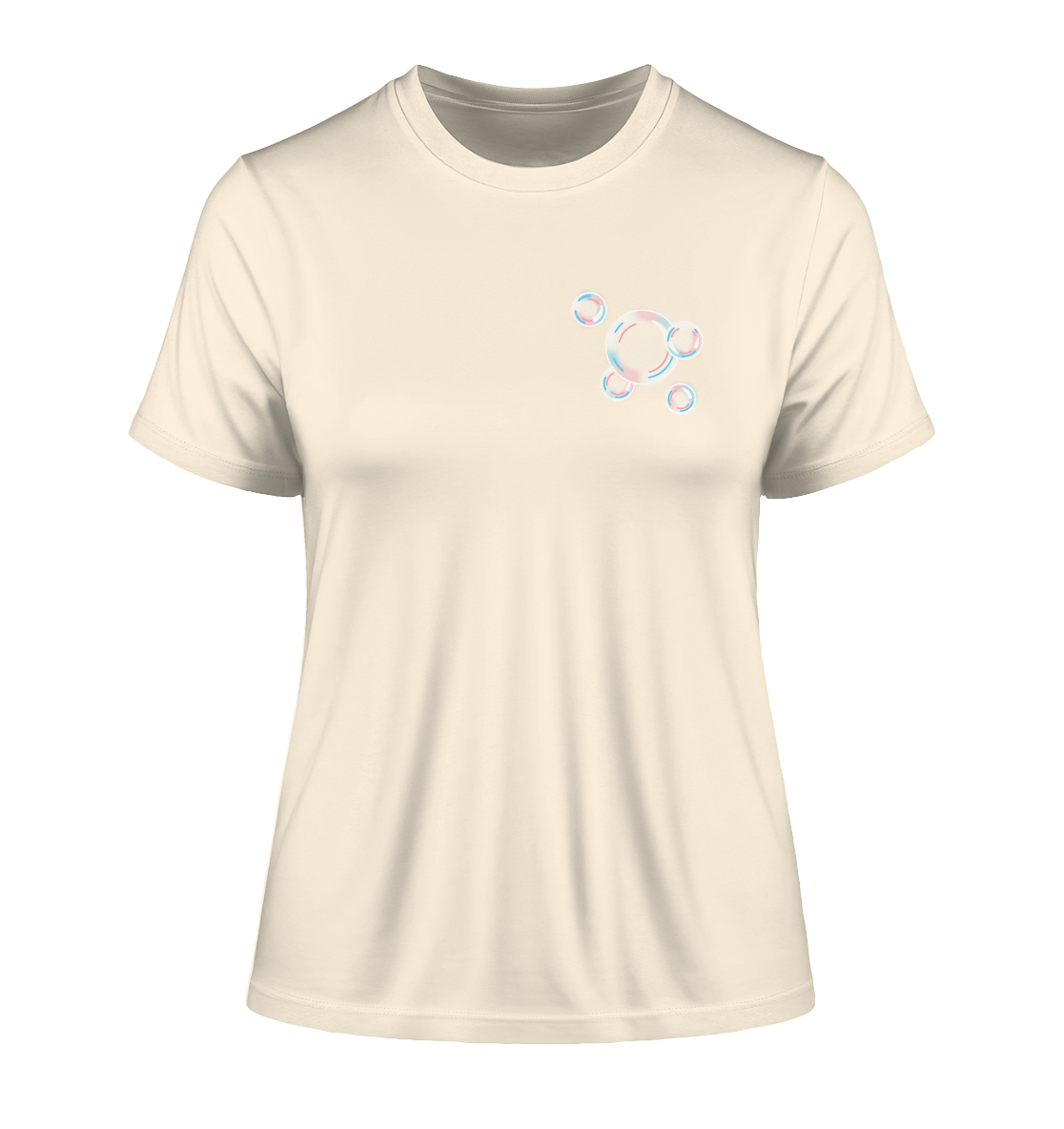 Trans Seifenblasen - Fitted Ladies Organic Shirt