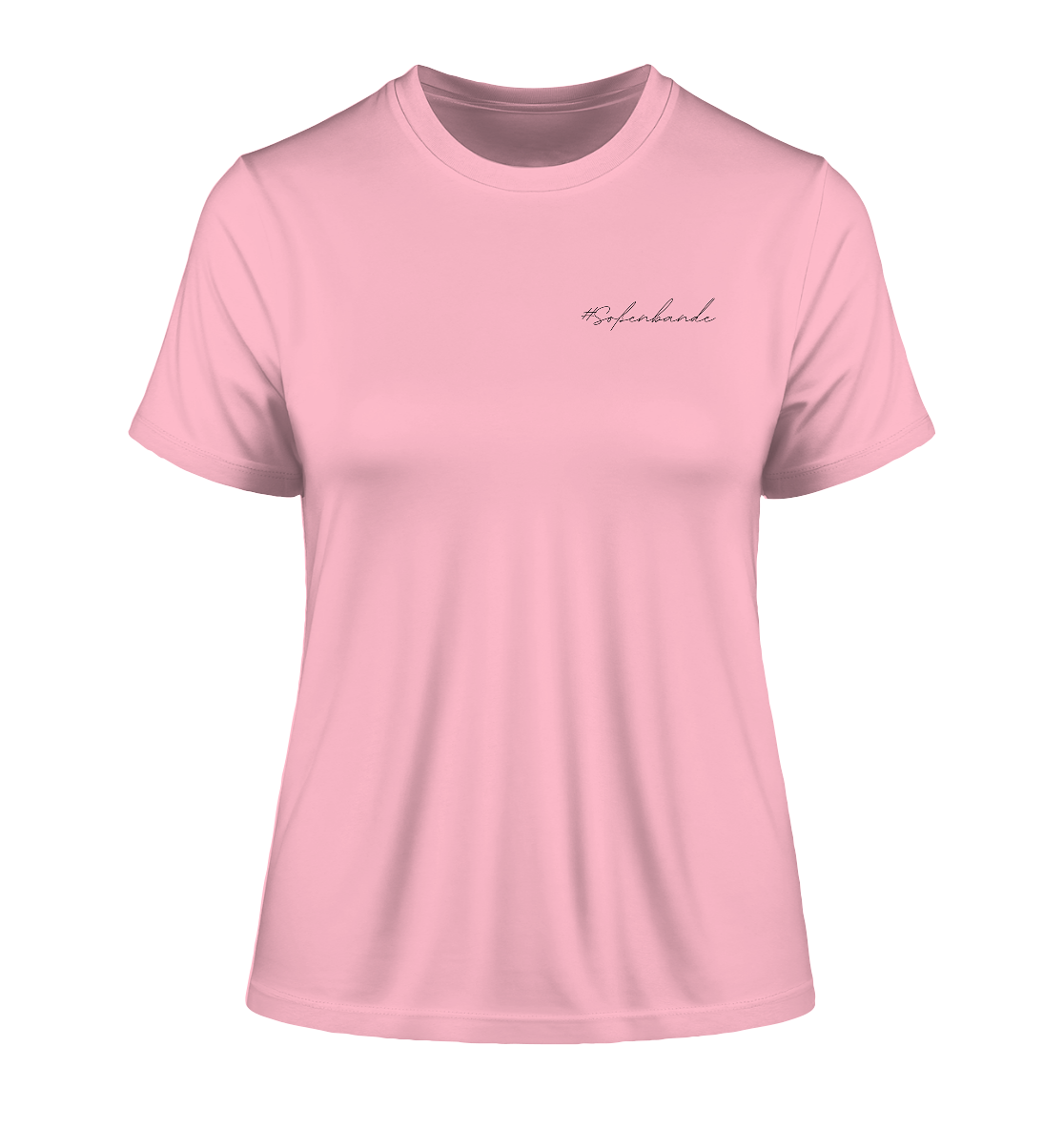 #Soßenbande (schwarze Schrift) - Fitted Ladies Organic Shirt