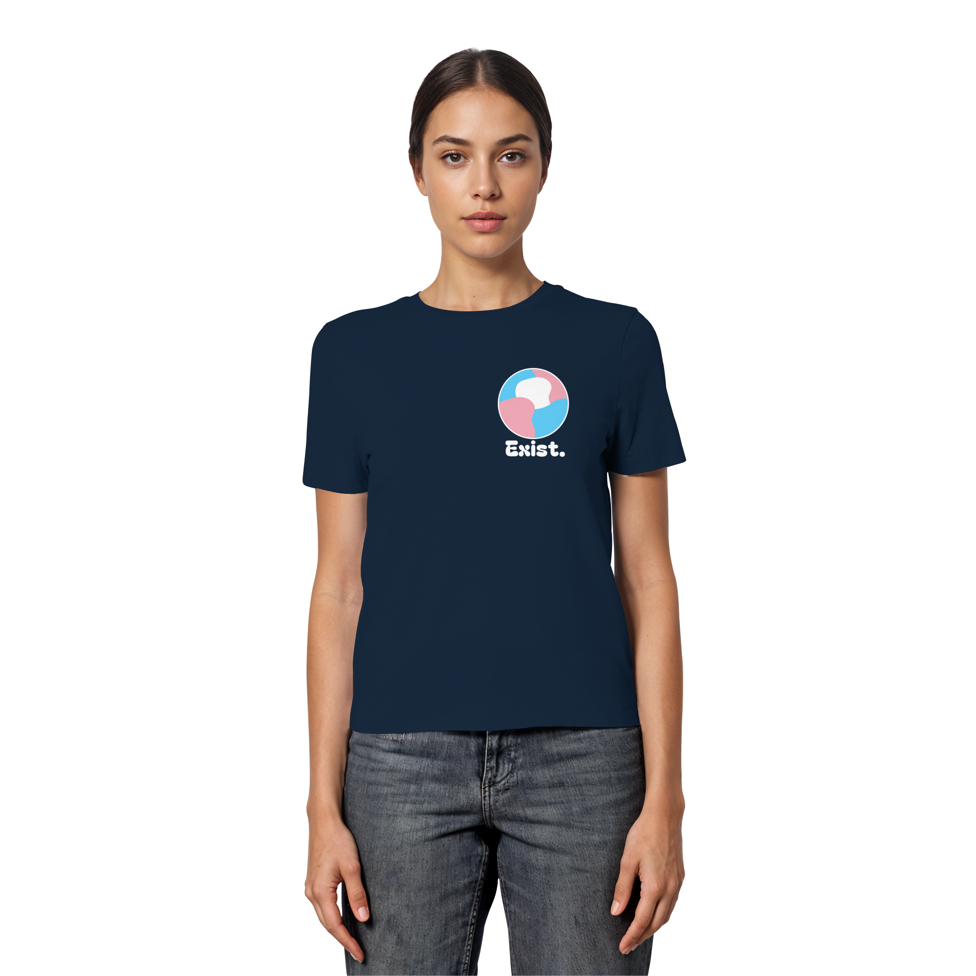 Exist "Trans Edition" - Fitted Ladies Organic Shirt