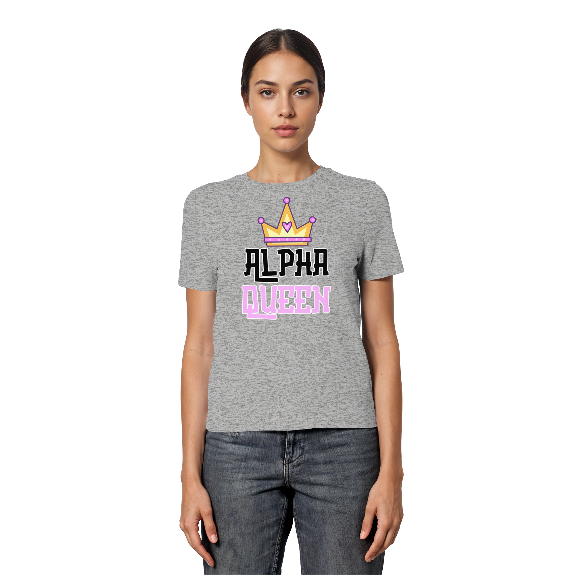 Alpha Queen - Fitted Ladies Organic Shirt