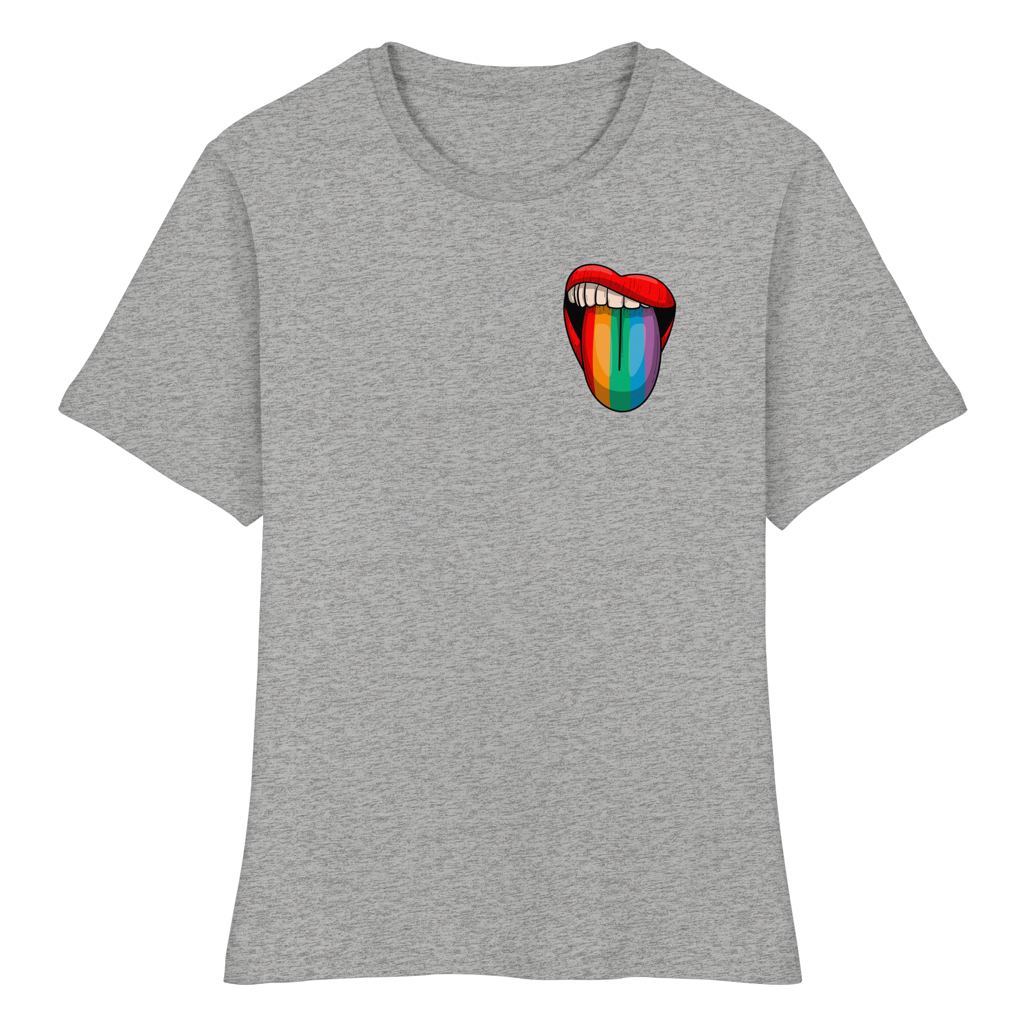 Speak Up or Shut Up Backprint - Fitted Ladies Organic Shirt