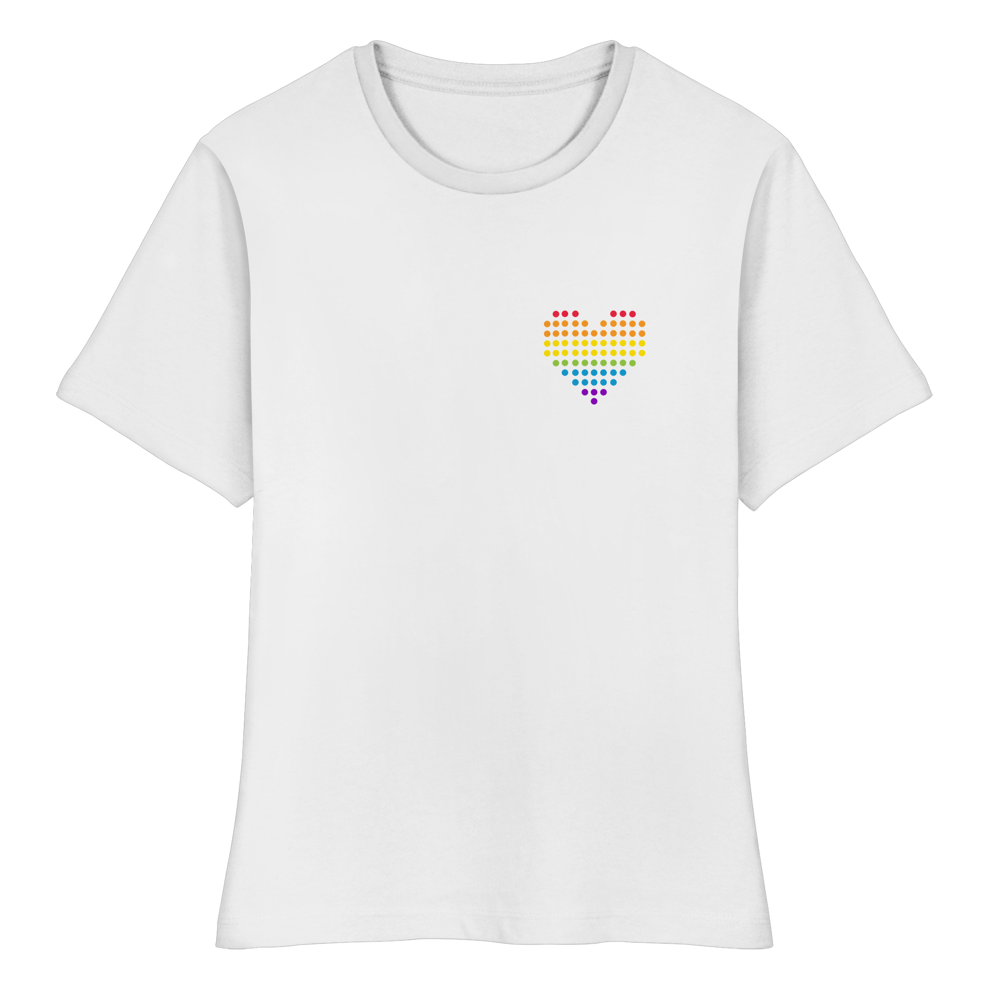Punktherz - Fitted Ladies Organic Shirt