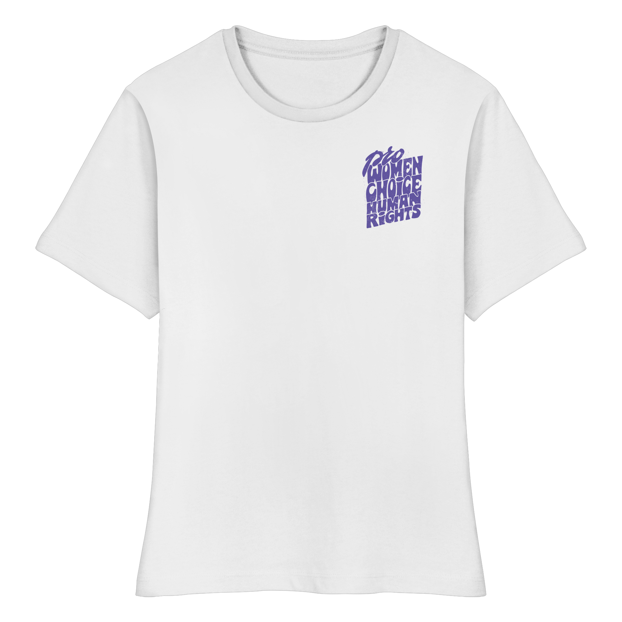 Pro Women Choice Human Rights "Lila Edition" - Fitted Ladies Organic Shirt