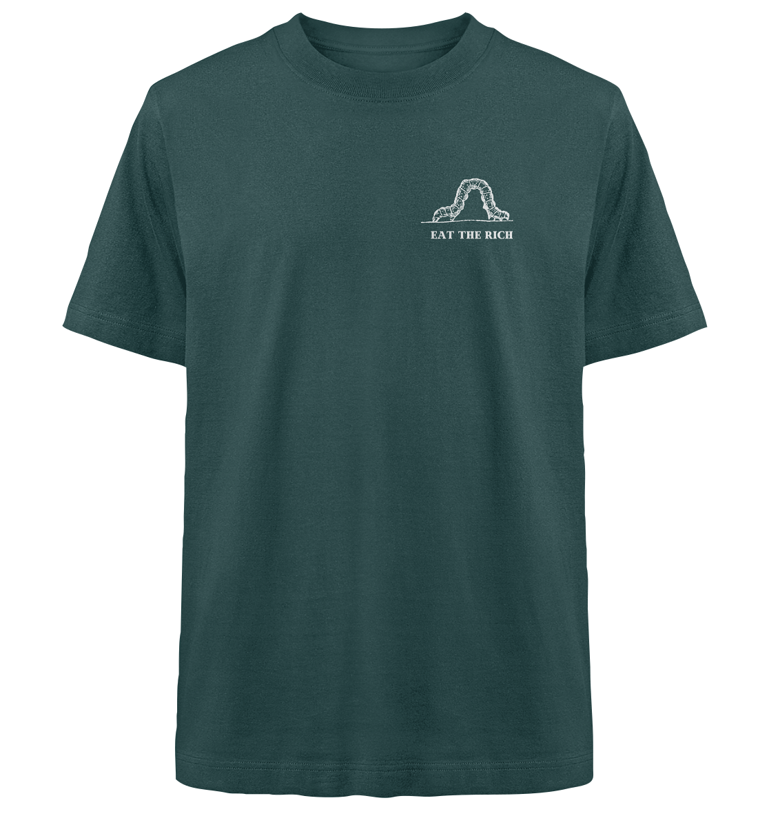 Eat the Rich "Hunger for Justice Edition" - Heavy Oversized Organic Shirt