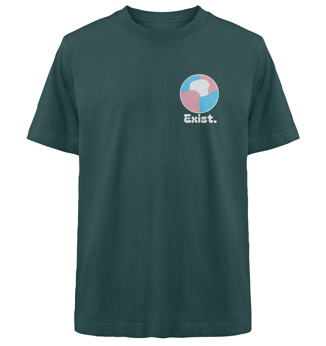 Exist "Trans Edition" - Heavy Oversized Organic Shirt