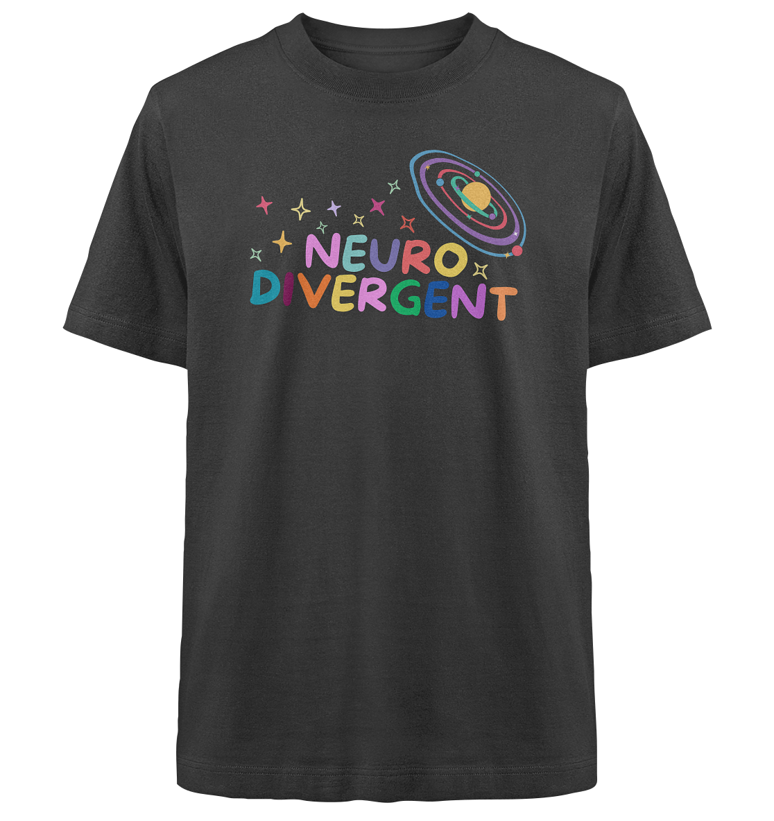 Neurodivergent "Planet Edition" - Heavy Oversized Organic Shirt