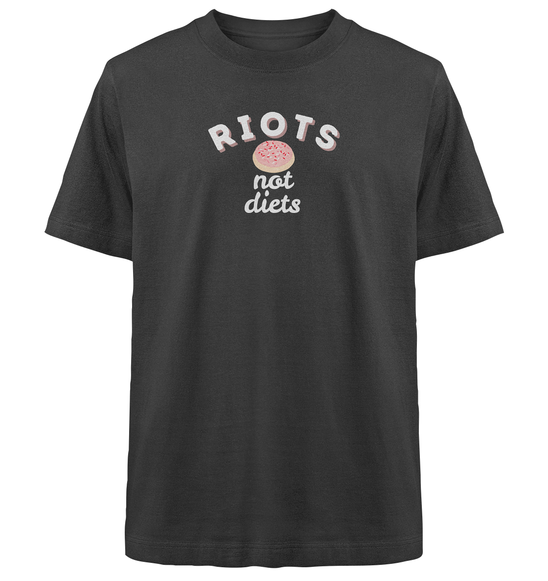 Riots not Diets - Heavy Oversized Organic Shirt