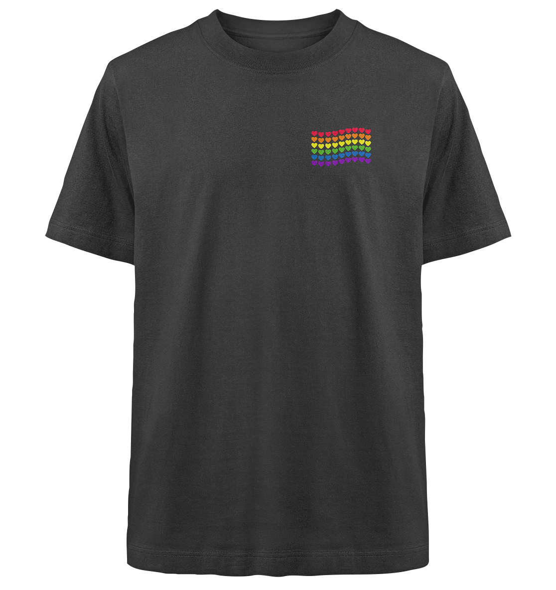 Herzenflagge - Heavy Oversized Organic Shirt