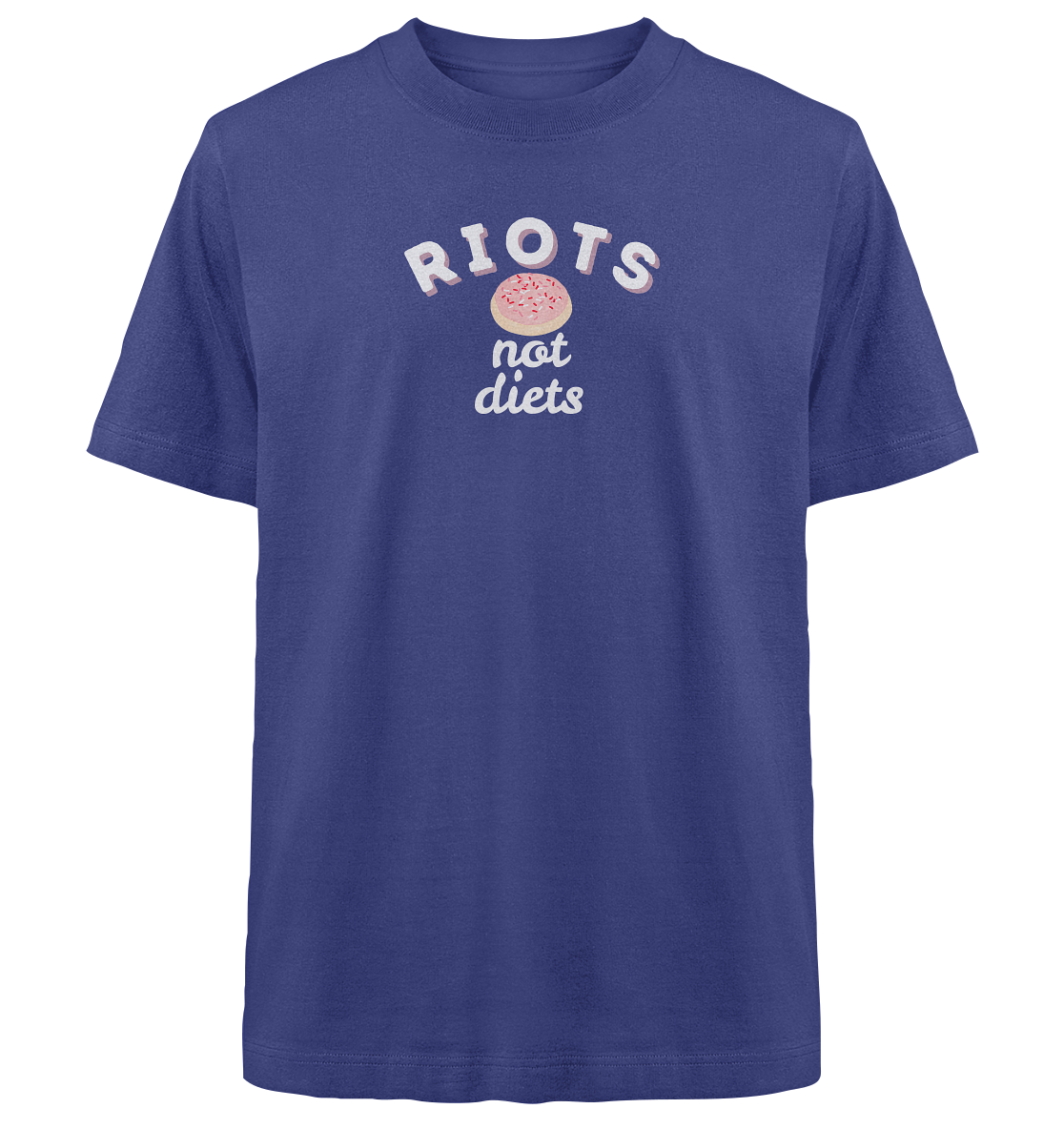 Riots not Diets - Heavy Oversized Organic Shirt
