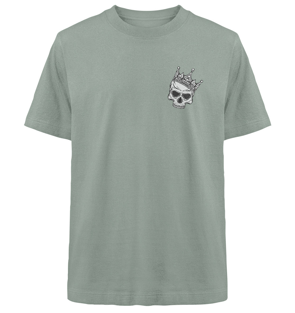 Eat the Rich "Skull Edition" Backprint - Organic Heavy T-Shirt