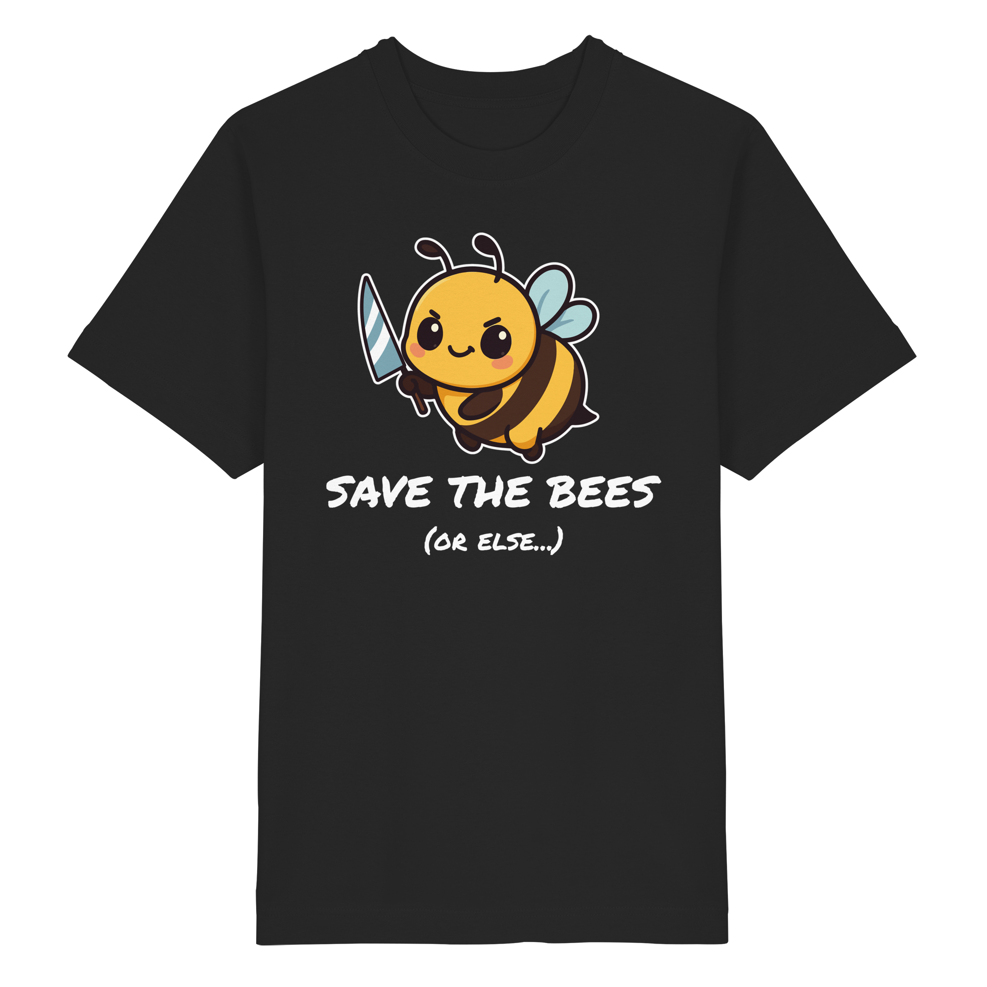 Save The Bees (or else...) - Heavy Oversized Organic Shirt