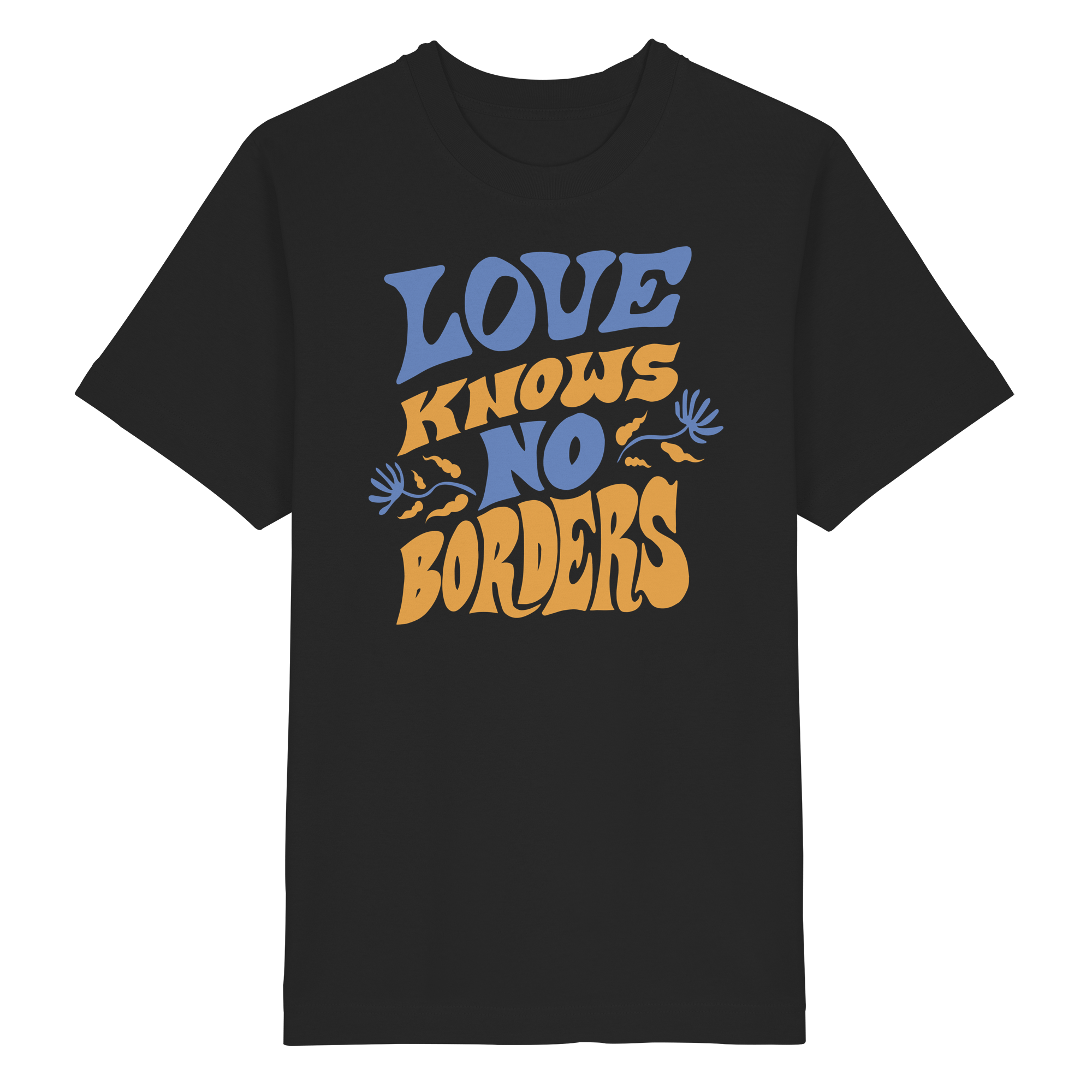 Love Knows No Borders - Heavy Oversized Organic Shirt
