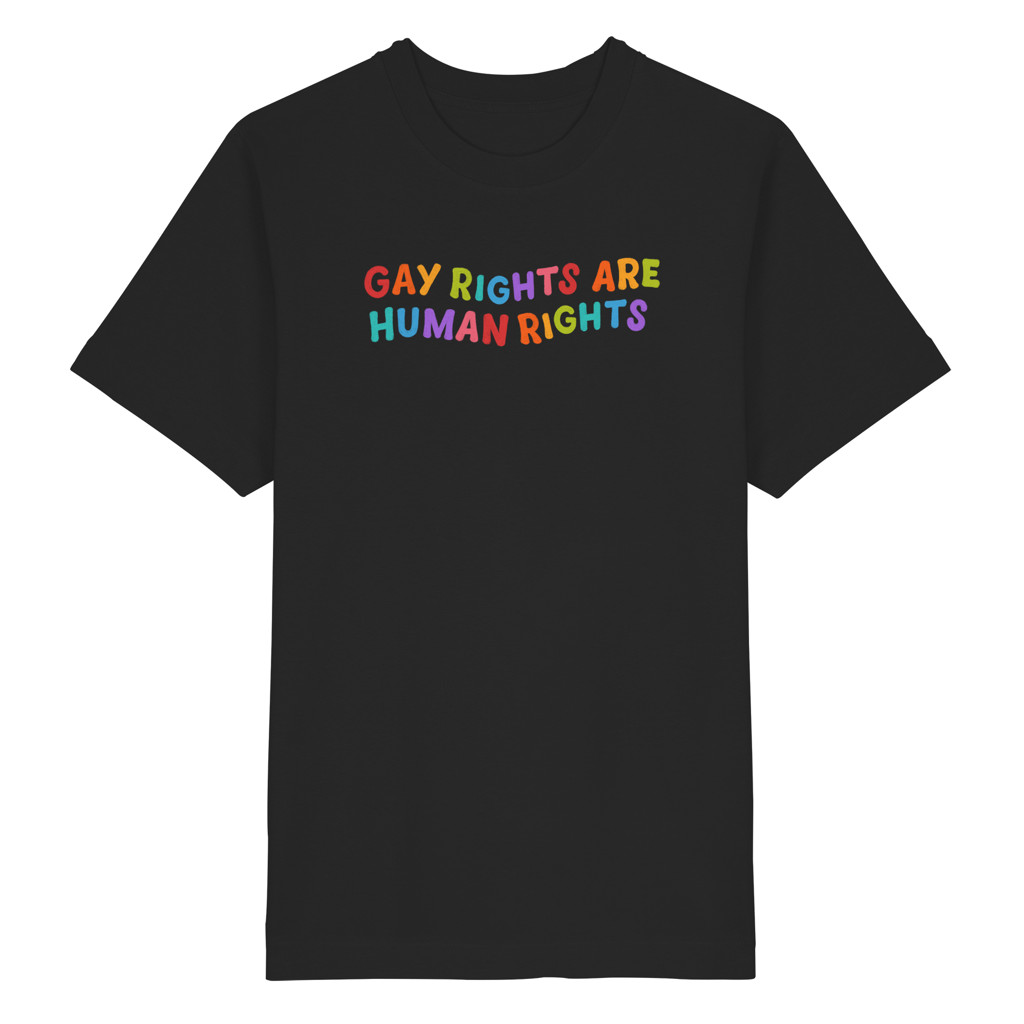 Gay Rights Are Human Rights - Heavy Oversized Organic Shirt