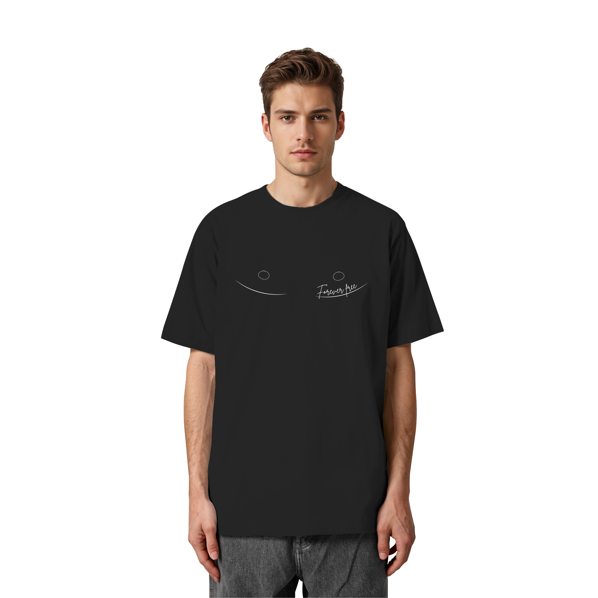 Forever Free nach Mastektomie - Heavy Oversized Organic Shirt