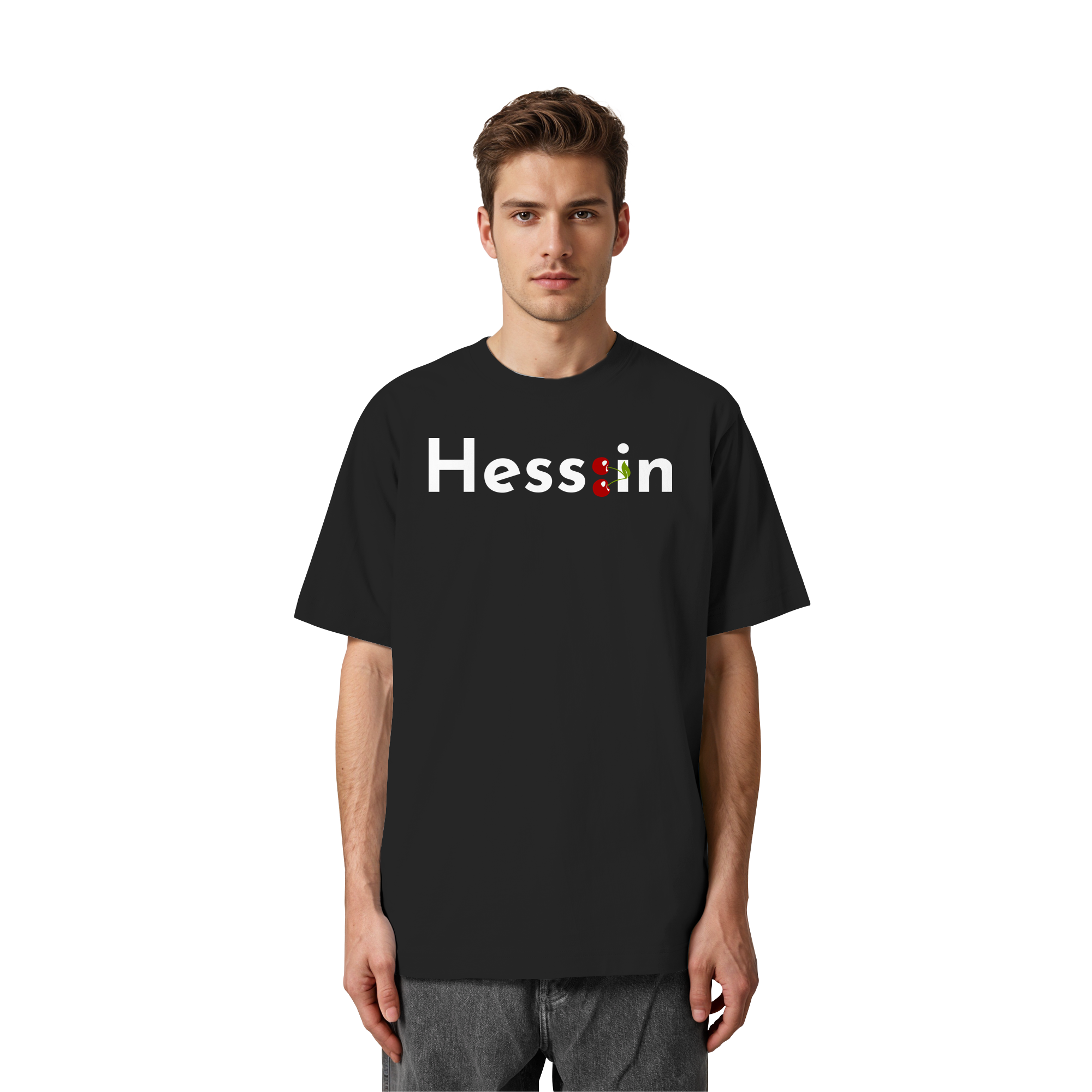 Hess:in "Kirschen Edition" - Heavy Oversized Organic Shirt