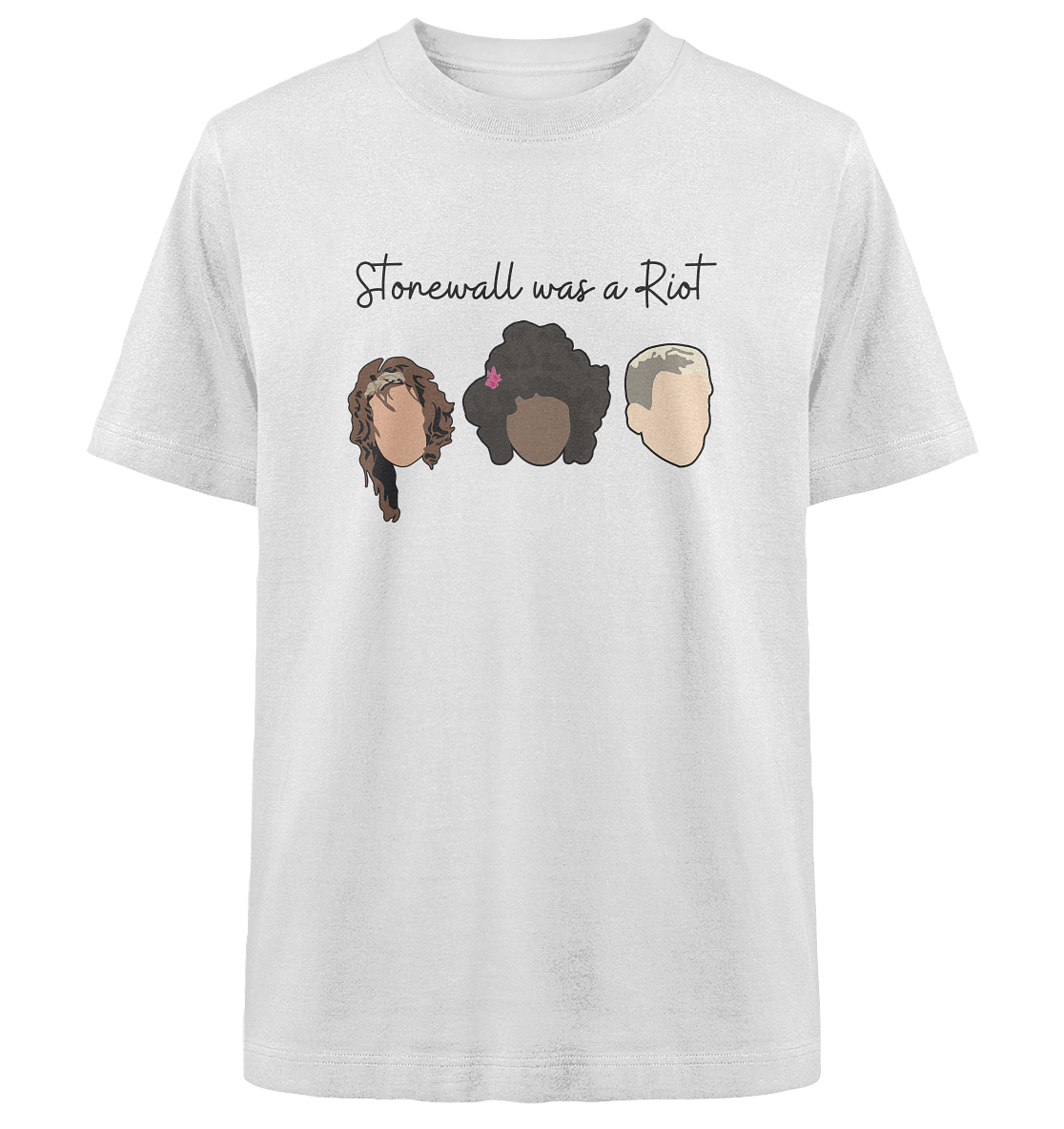 Stonewall was a Riot "Icons Edition" (hell) - Heavy Oversized Organic Shirt