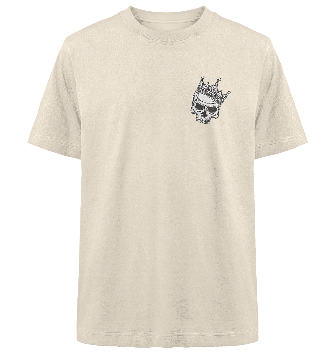 Eat the Rich "Skull Edition" Backprint - Organic Heavy T-Shirt