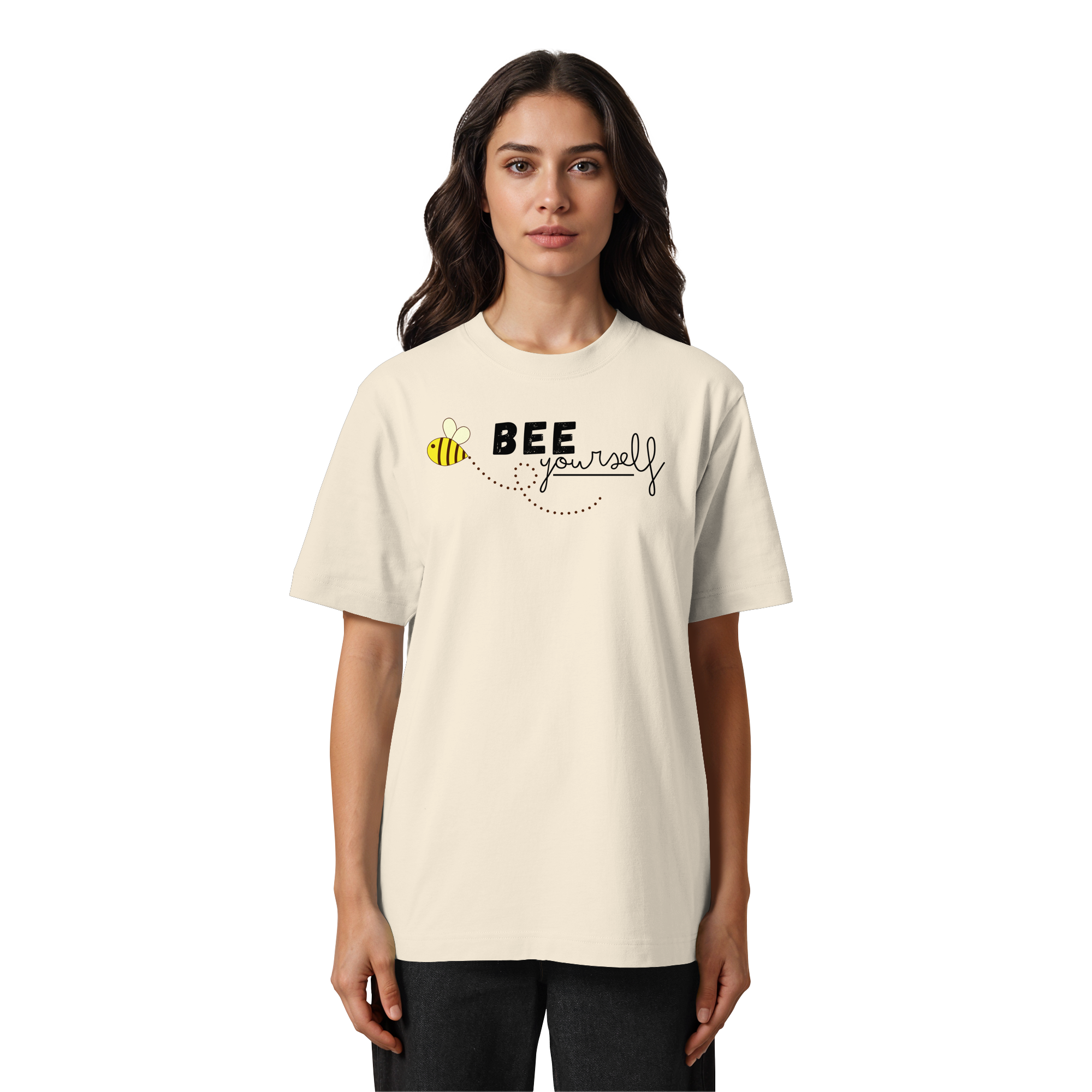 Bee yourself "Léon Edition" - Heavy Oversized Organic Shirt
