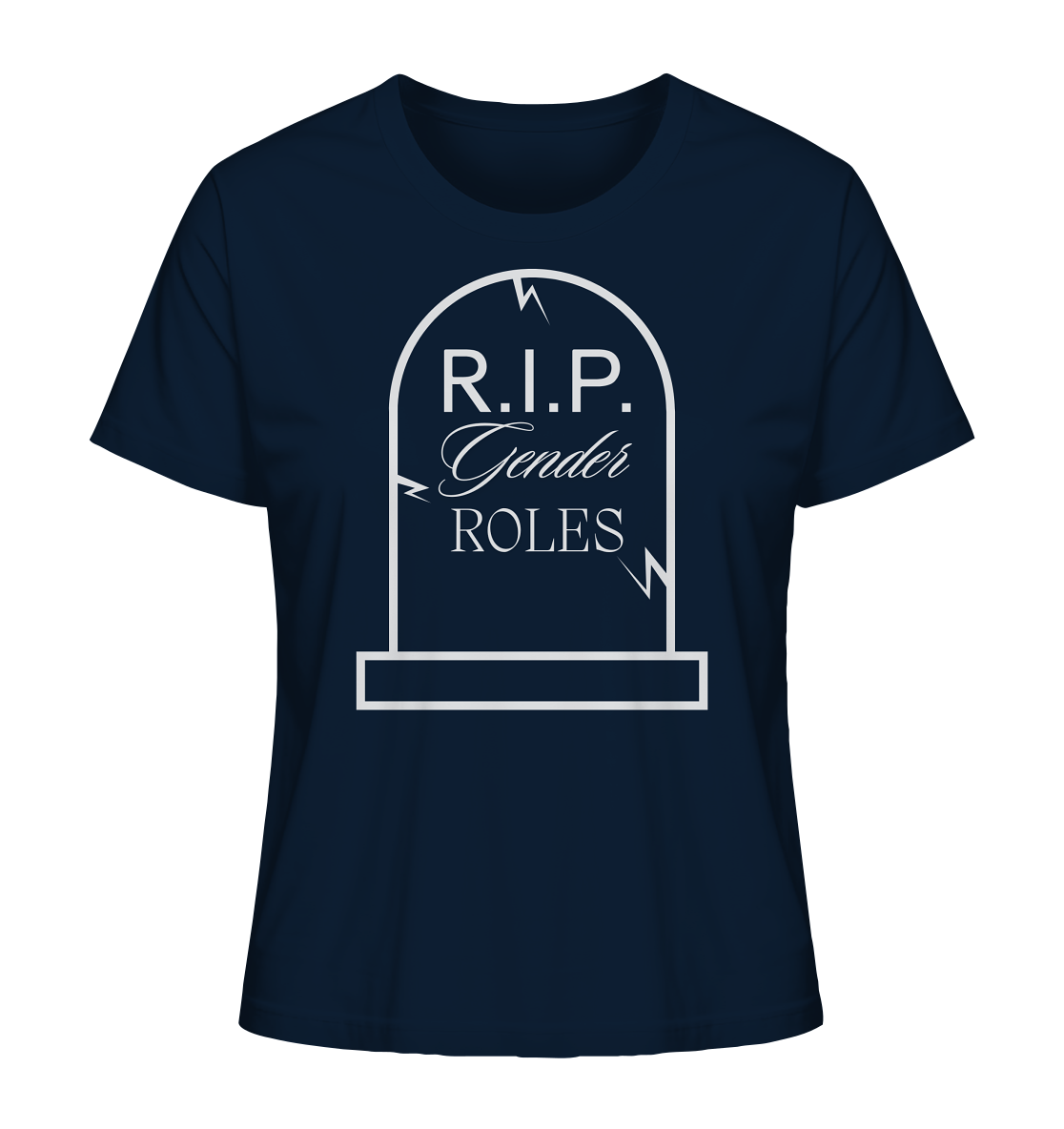 RIP Gender Roles - Ladies Organic Shirt