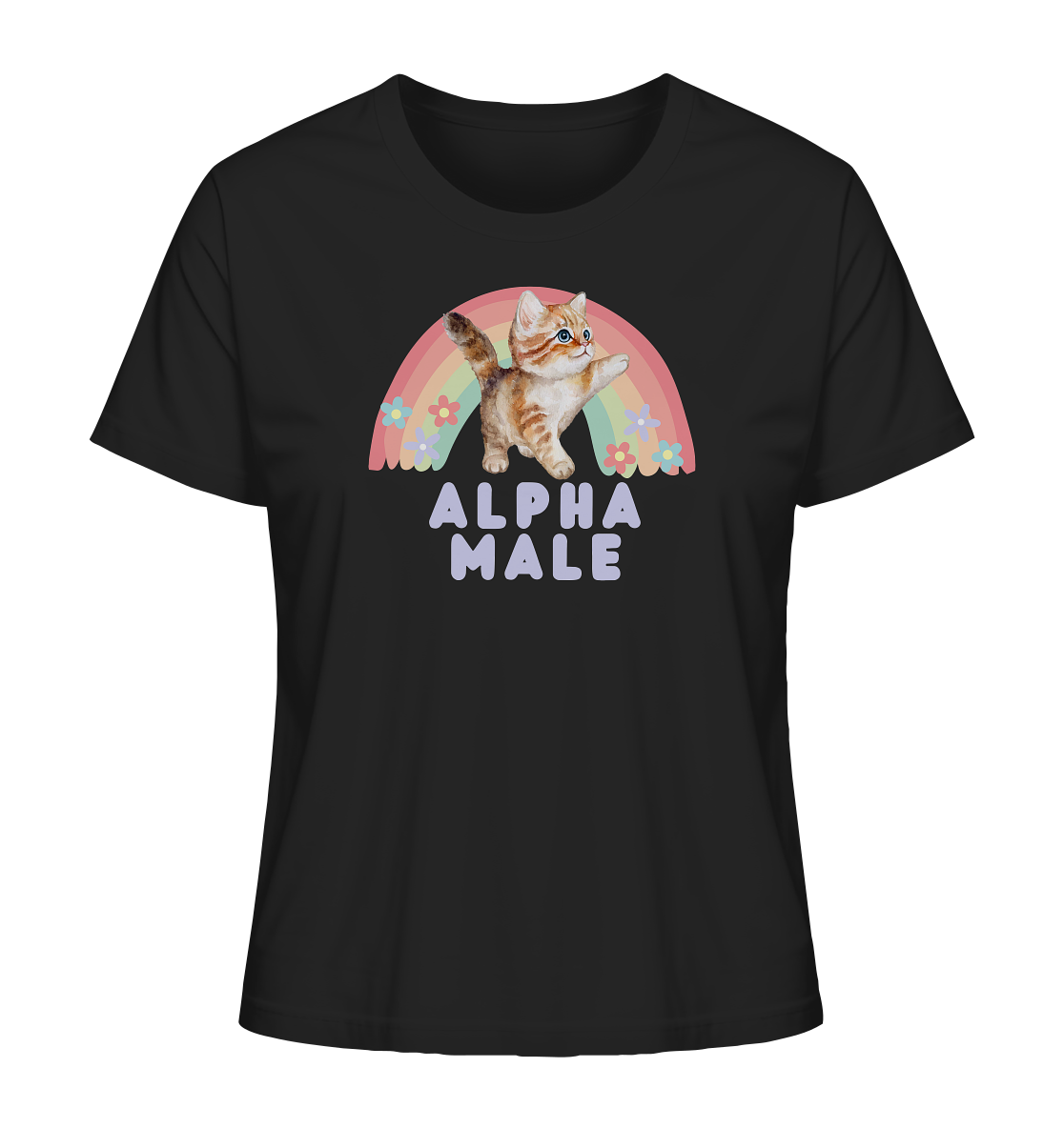 Alpha Male "Rainbow Roar Edition" - Ladies Organic Shirt