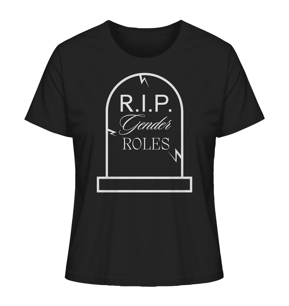 RIP Gender Roles - Ladies Organic Shirt