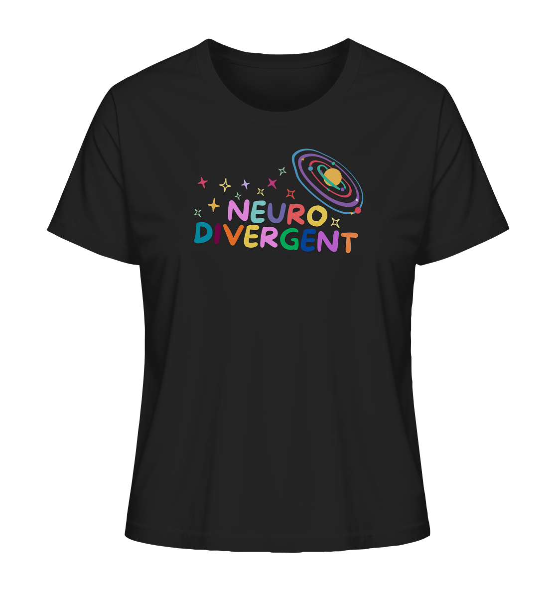 Neurodivergent "Planet Edition" - Ladies Organic Shirt