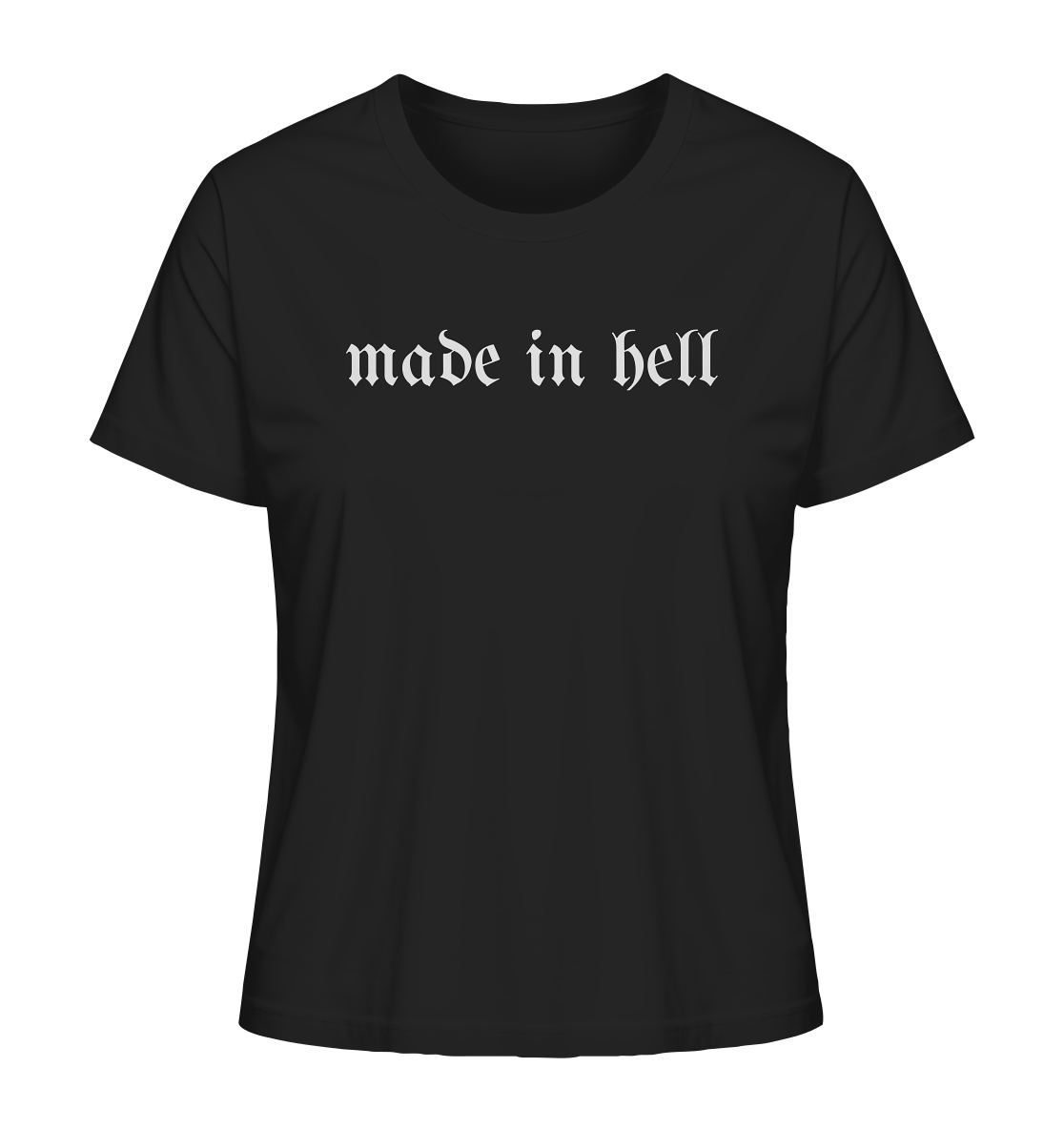 made in hell - Ladies Organic Shirt
