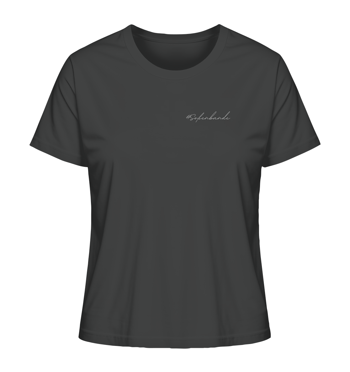 #Soßenbande (weiße Schrift) - Ladies Organic Shirt