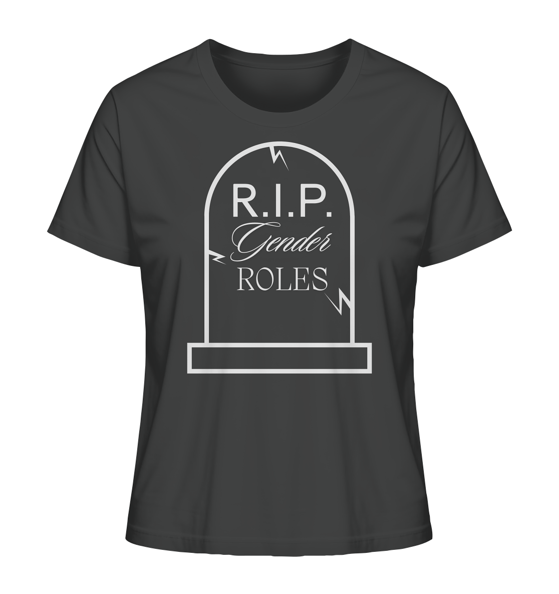 RIP Gender Roles - Ladies Organic Shirt
