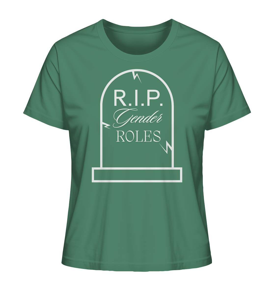RIP Gender Roles - Ladies Organic Shirt
