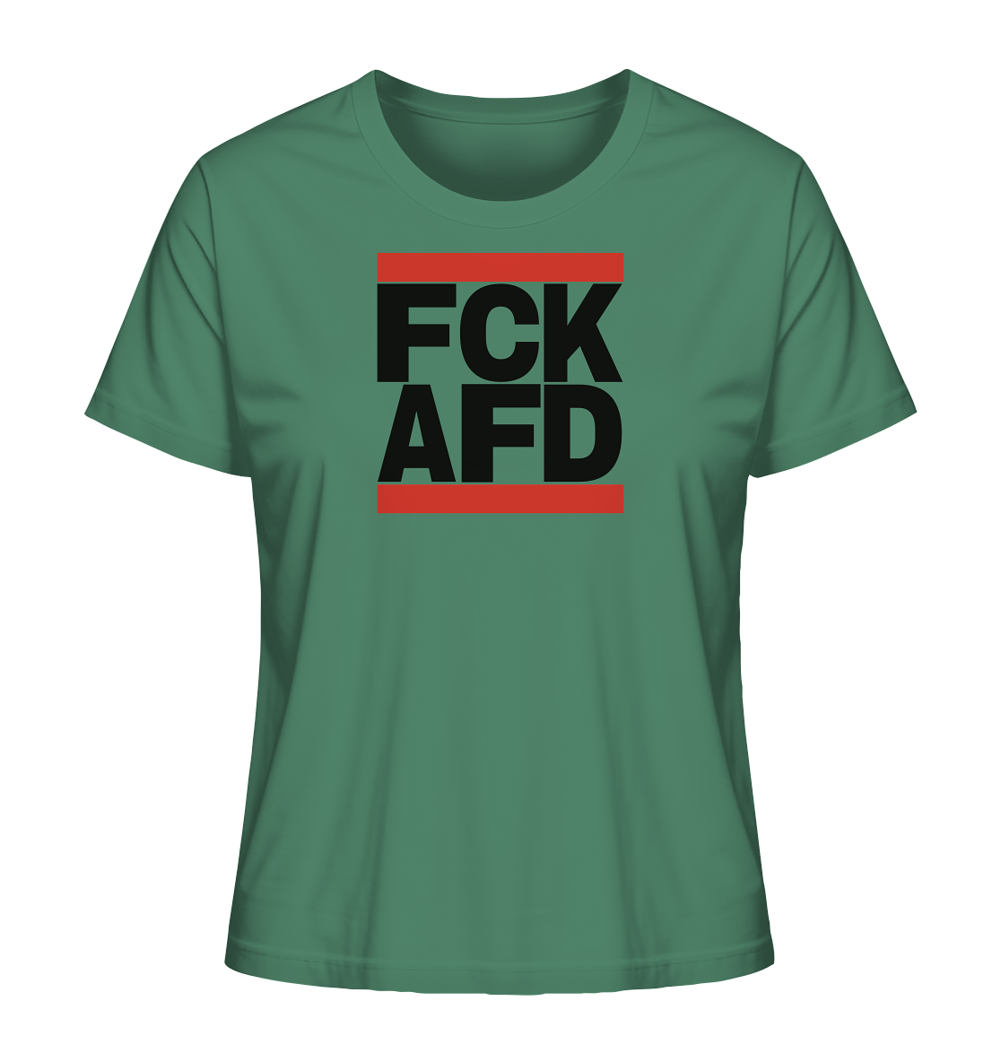 FCK AFD (schwarze Schrift) - Ladies Organic Shirt