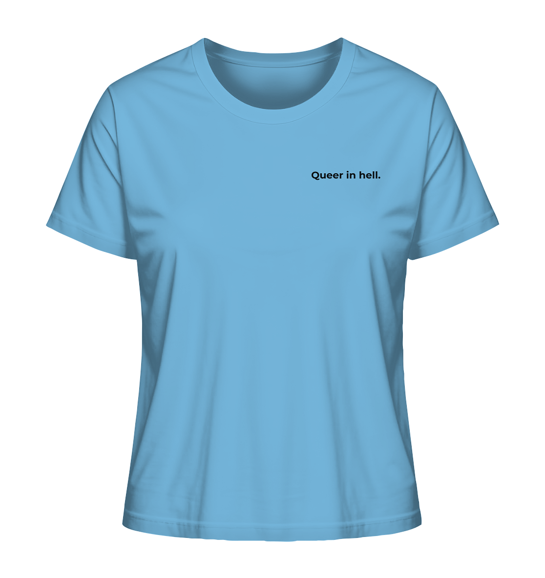 Queer in Hell '25 Backprint - Ladies Organic Shirt