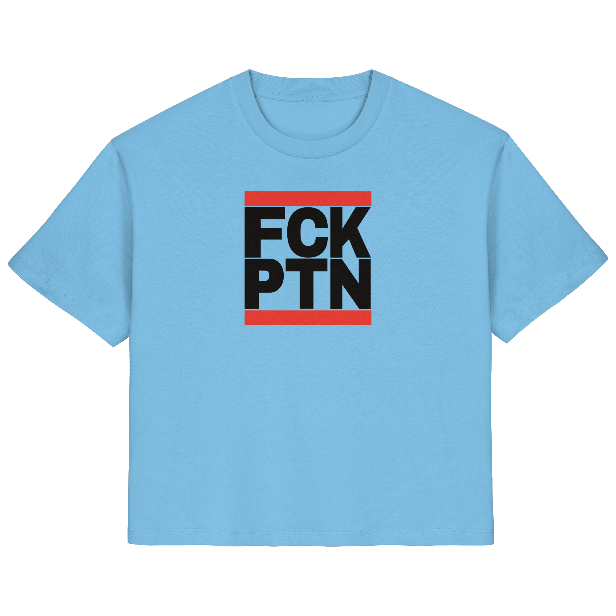 FCK PTN (schwarze Schrift) - Ladies Organic Shirt