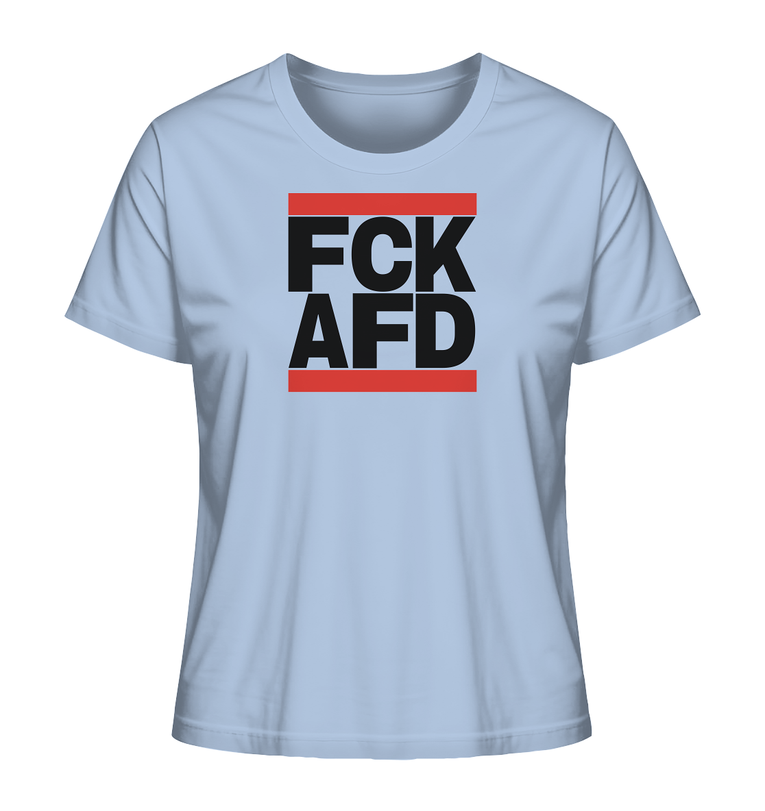 FCK AFD (schwarze Schrift) - Ladies Organic Shirt
